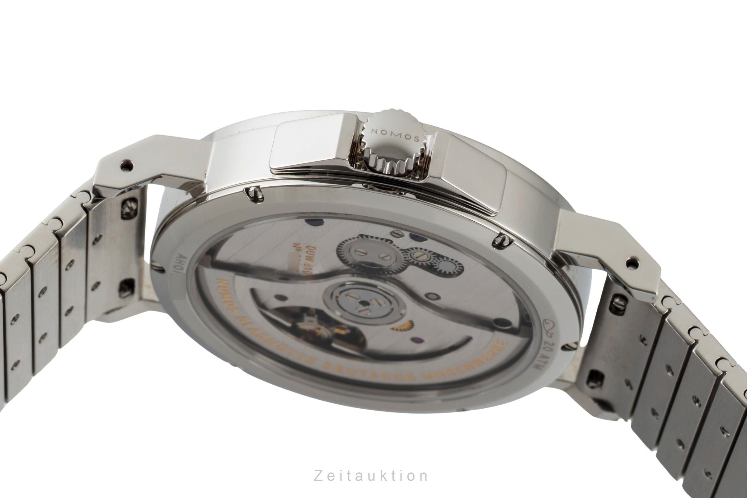 Nomos Ahoi acier automatique montre pour hommes 528 LP: 4300EUR  [2601259]