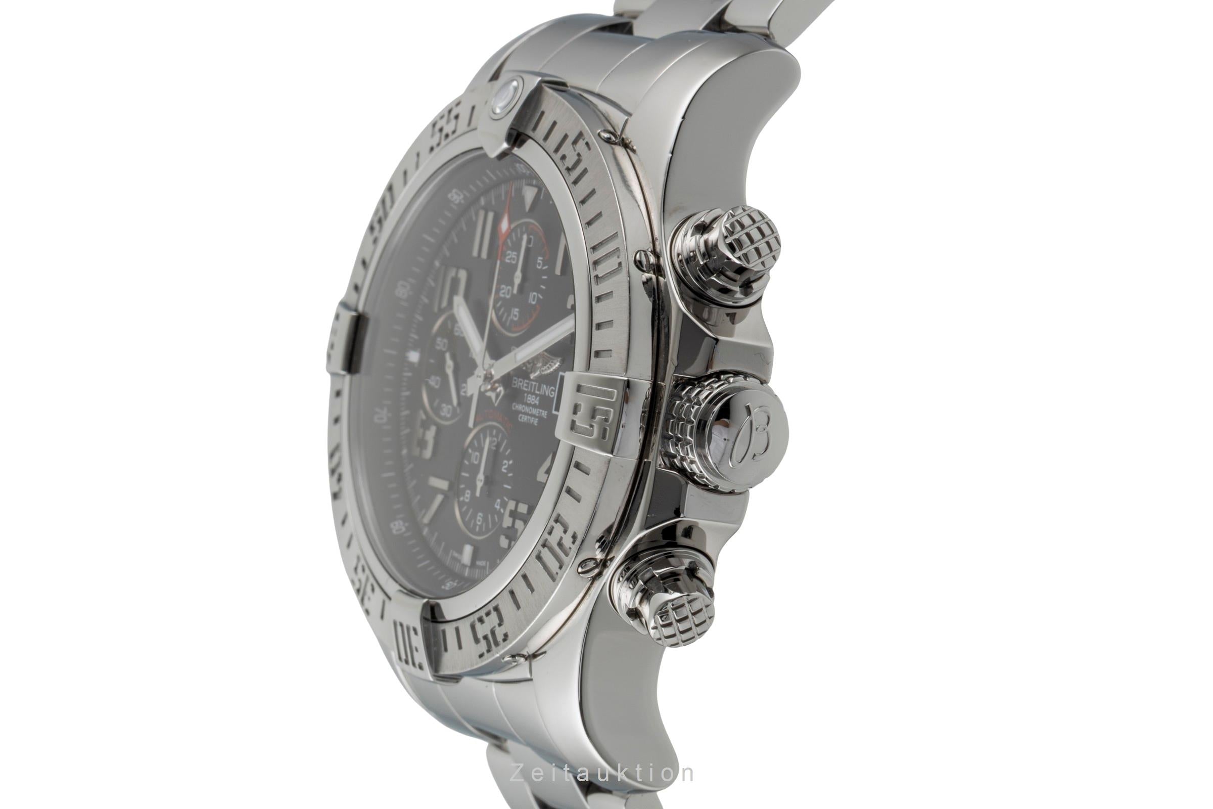 Breitling Super Avenger II cronógrafo acero automático reloj para caballeros A1337111/BC28  [2601263]