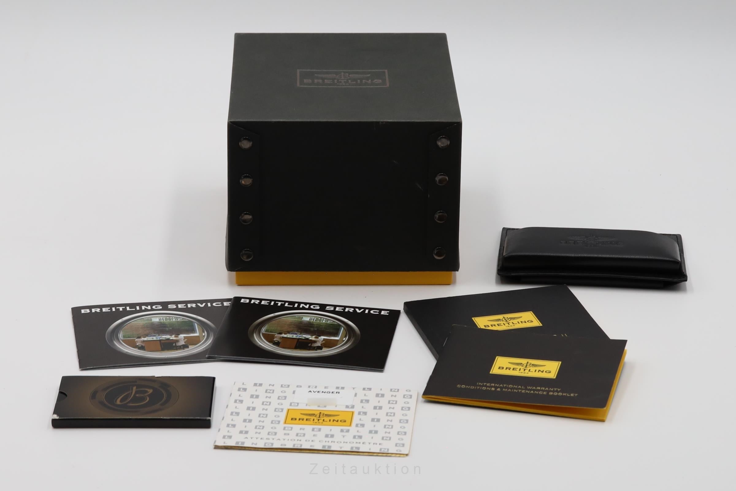 Breitling Super Avenger II cronógrafo acero automático reloj para caballeros A1337111/BC28  [2601263]