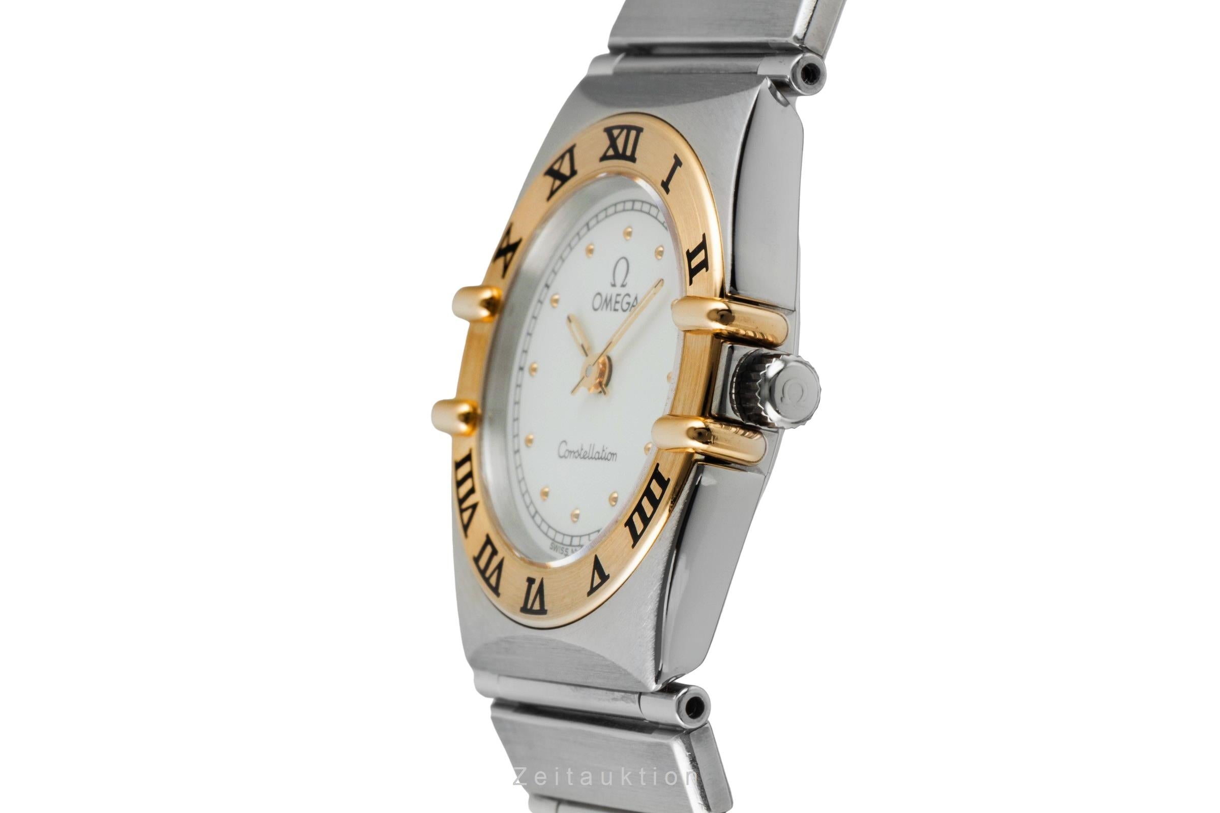 Omega Constellation Lady Stahl / Gold Damenuhr Ref. 795.1080.1 Klassiker [2601267]