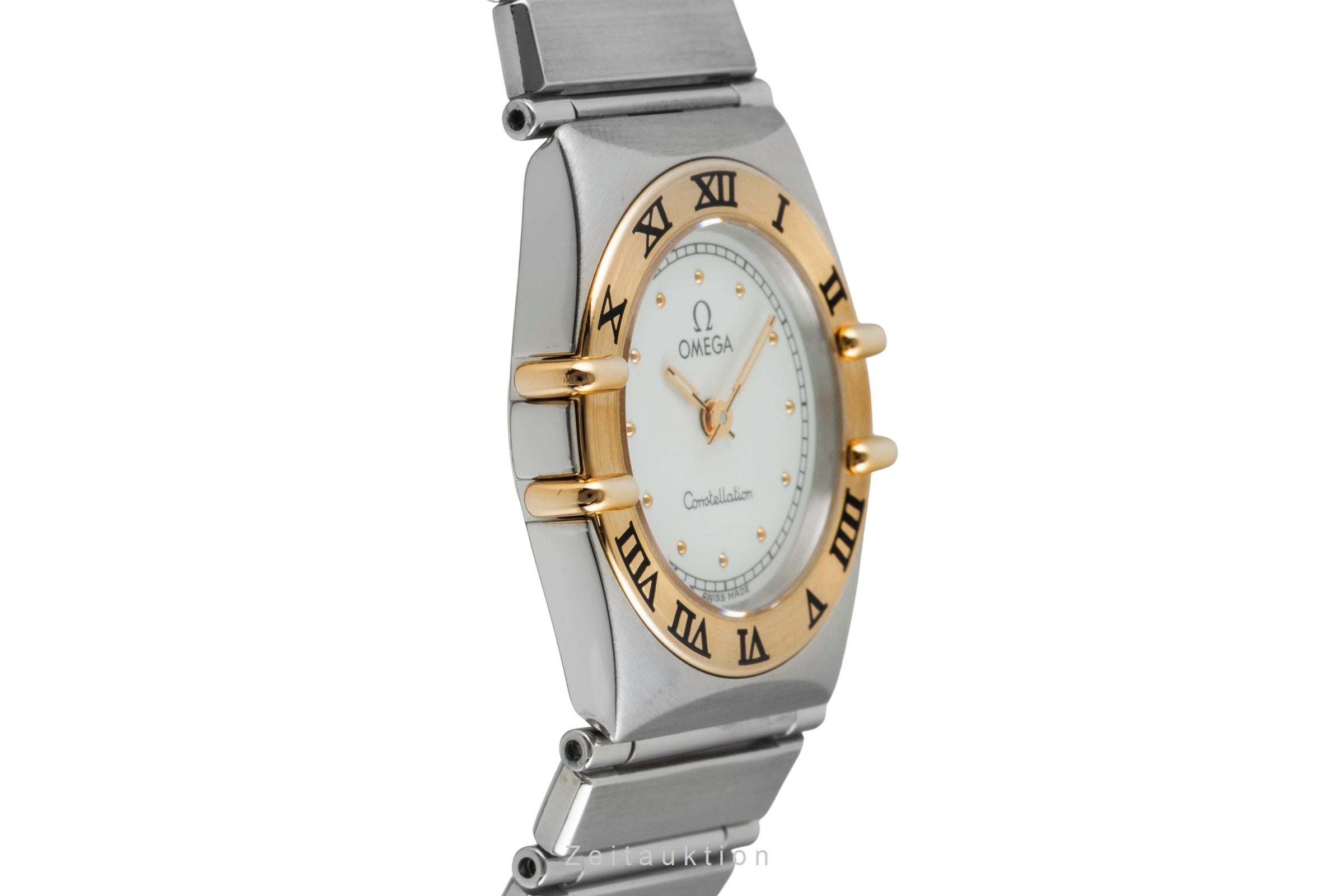Omega Constellation Lady Stahl / Gold Damenuhr Ref. 795.1080.1 Klassiker [2601267]