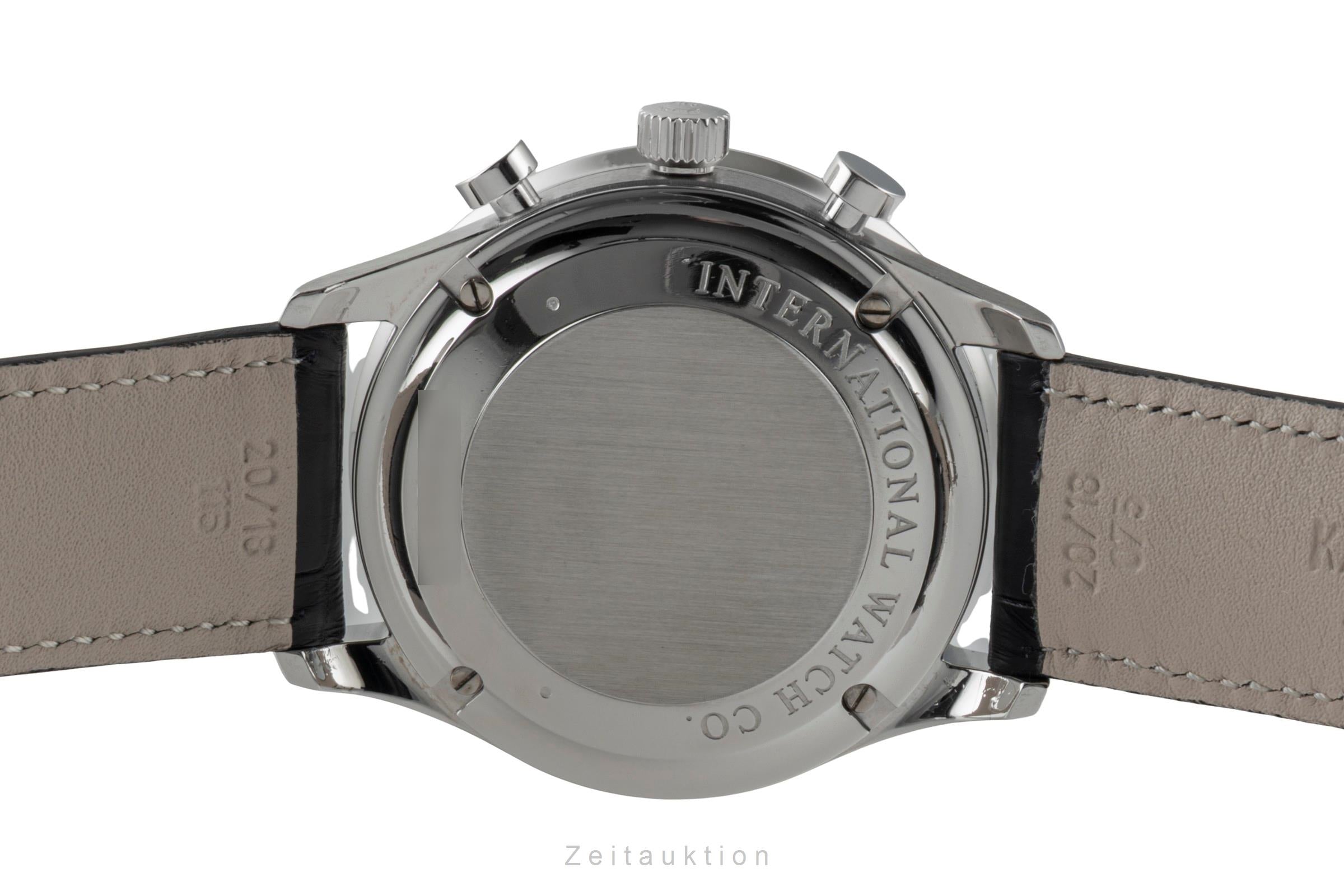 IWC Portugieser Chronograph Stahl Automatik Herrenuhr Ref. IW371447 VP: 9100 € [2601272]