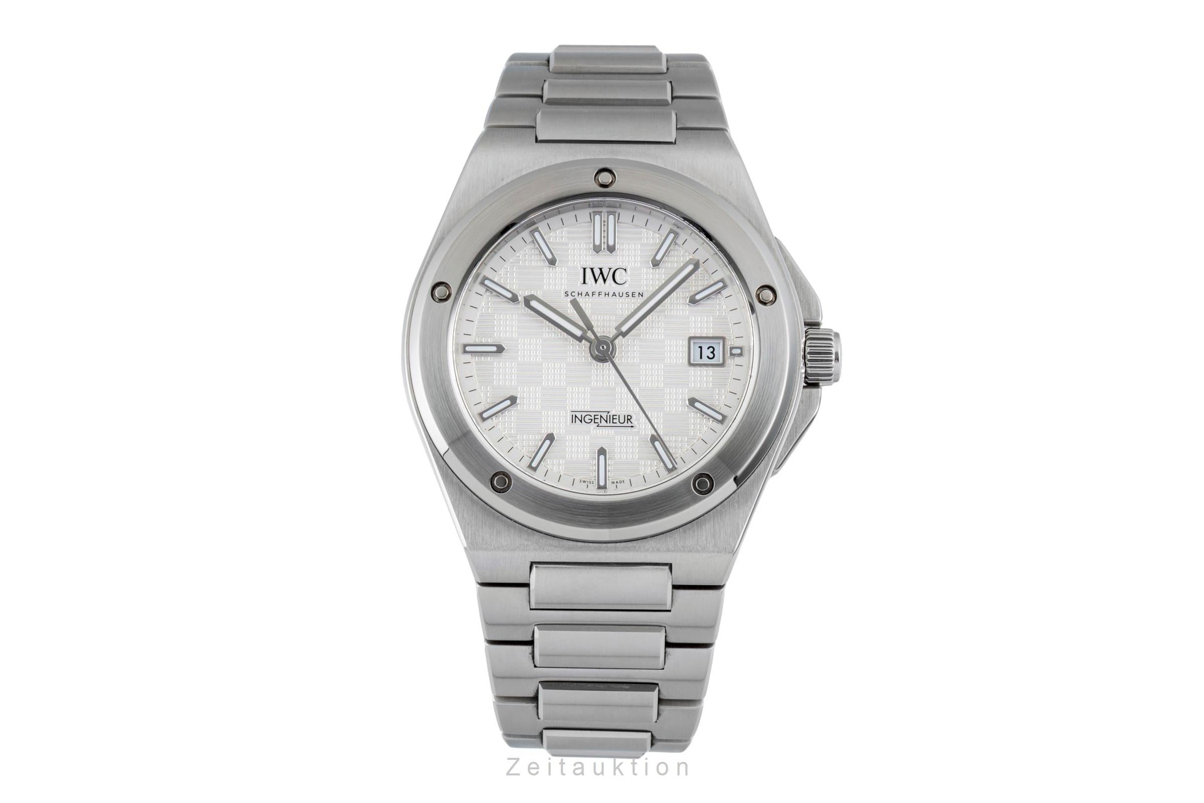 IWC Ingenieur acier automatique montre pour hommes IW328902 LP: 12900EUR  [2601275]