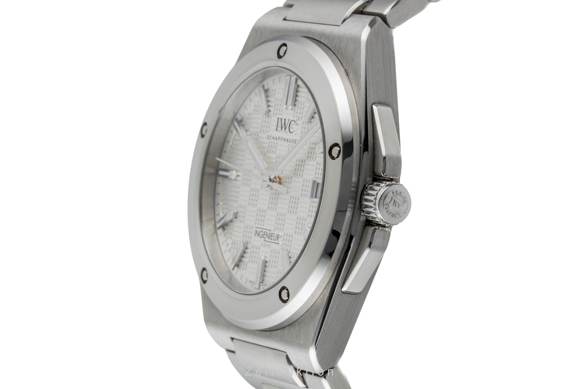 IWC Ingenieur acier automatique montre pour hommes IW328902 LP: 12900EUR  [2601275]