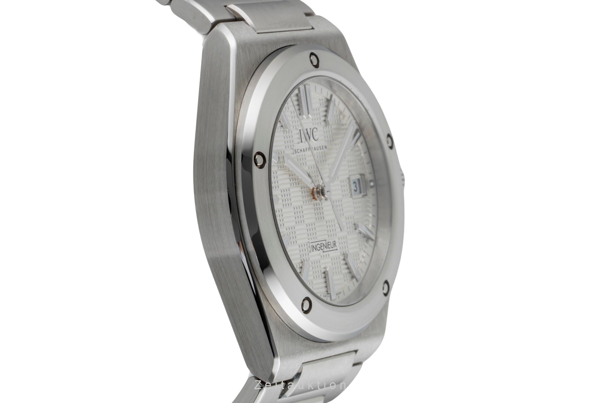 IWC Ingenieur acier automatique montre pour hommes IW328902 LP: 12900EUR  [2601275]