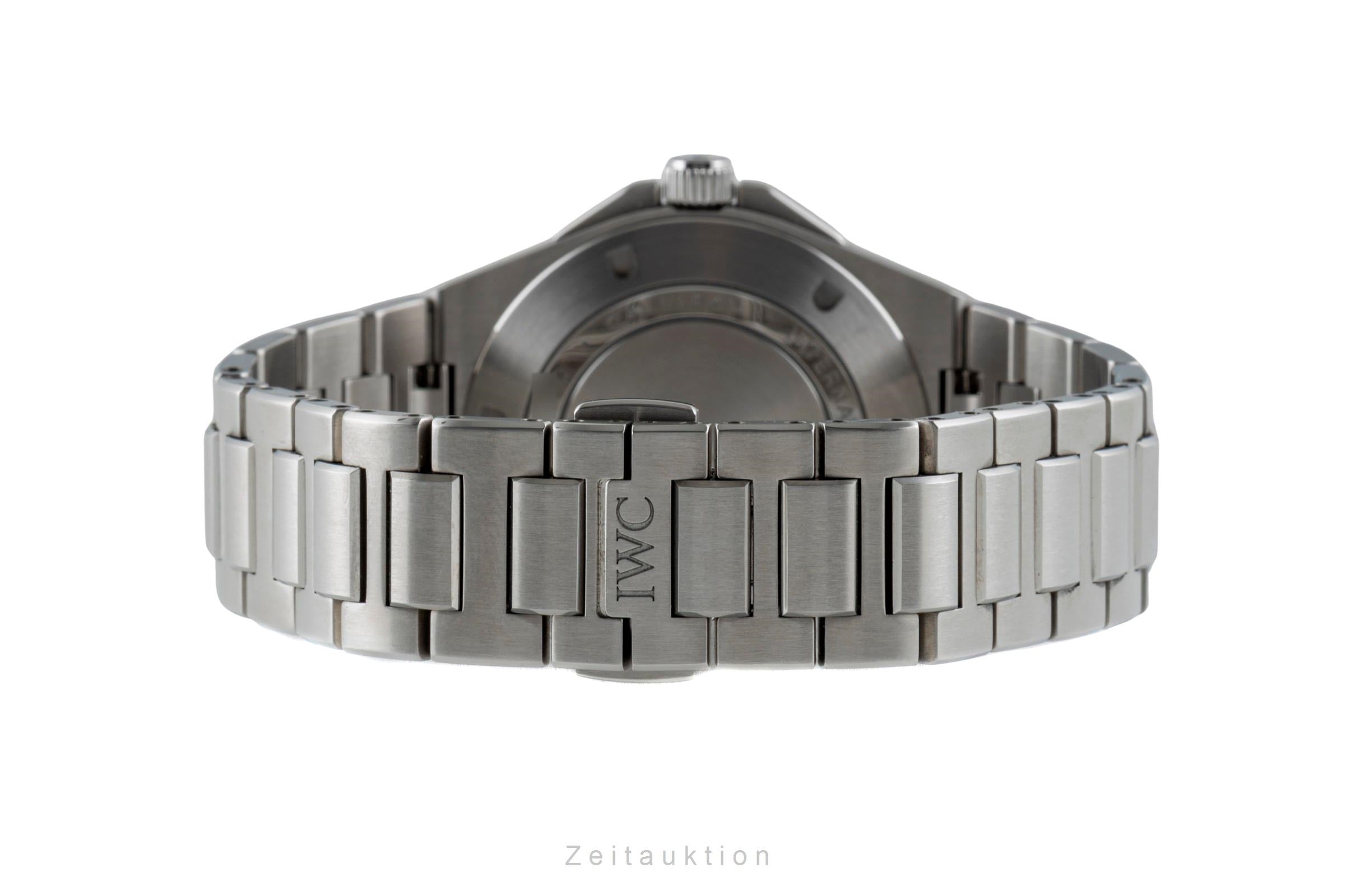 IWC Ingenieur acier automatique montre pour hommes IW328902 LP: 12900EUR  [2601275]