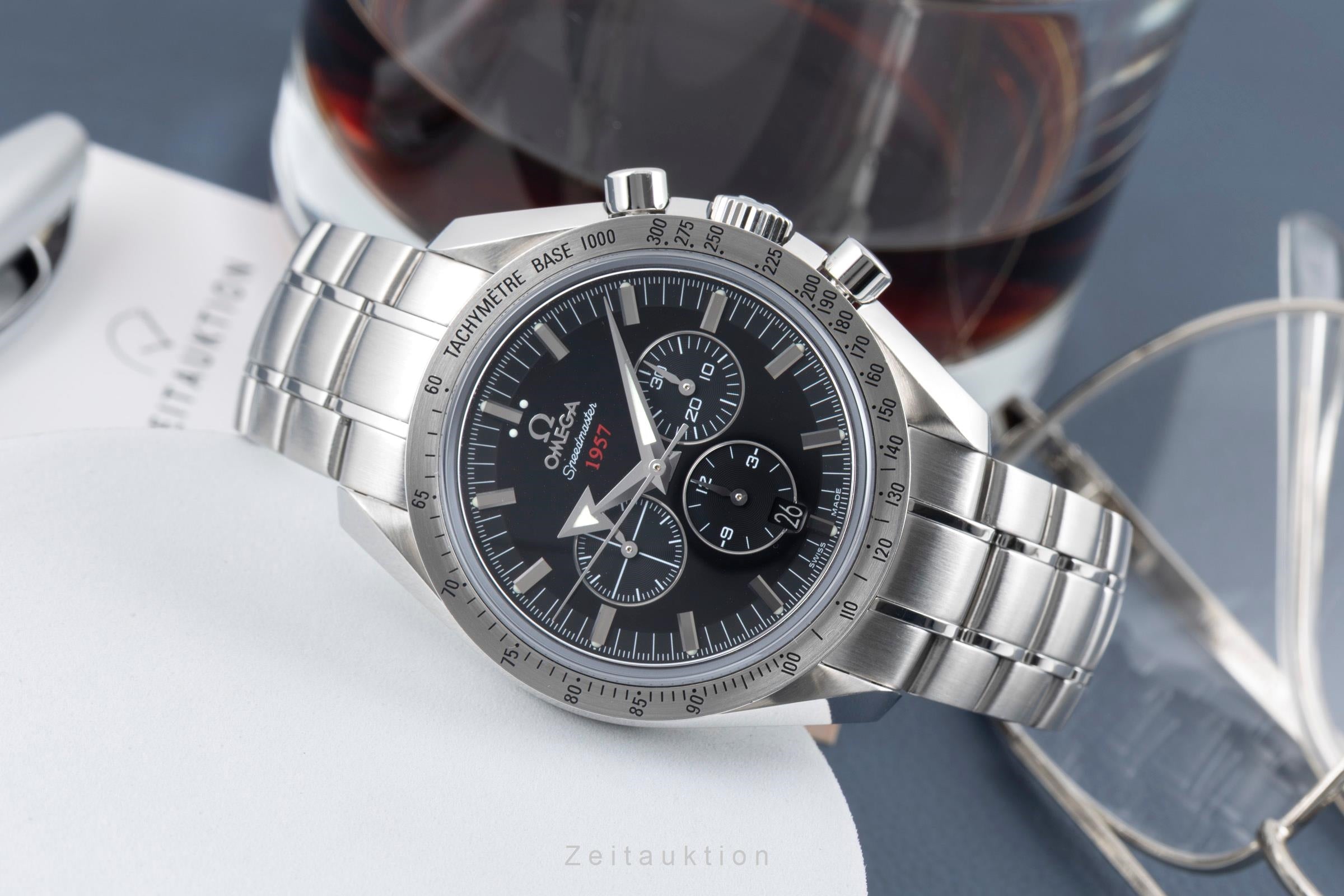 Omega Speedmaster Chronograph Stahl Automatik Ref. 321.10.42.50.01.001 B&P 2018 [2601278]