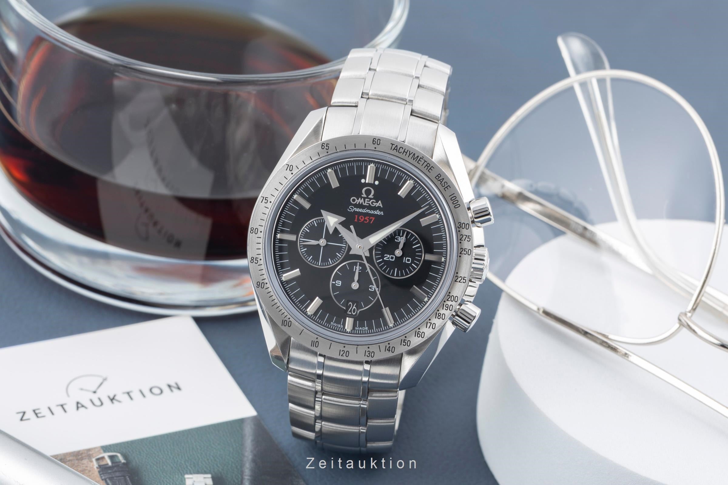 Omega Speedmaster Chronograph Stahl Automatik Ref. 321.10.42.50.01.001 B&P 2018 [2601278]