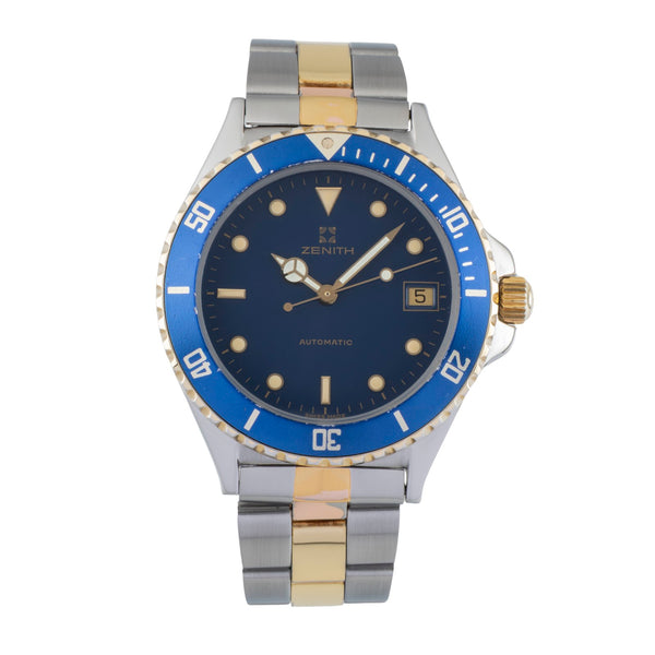 Zenith Rainbow acier / doré automatique montre pour hommes 59.0210.462  [2601279]