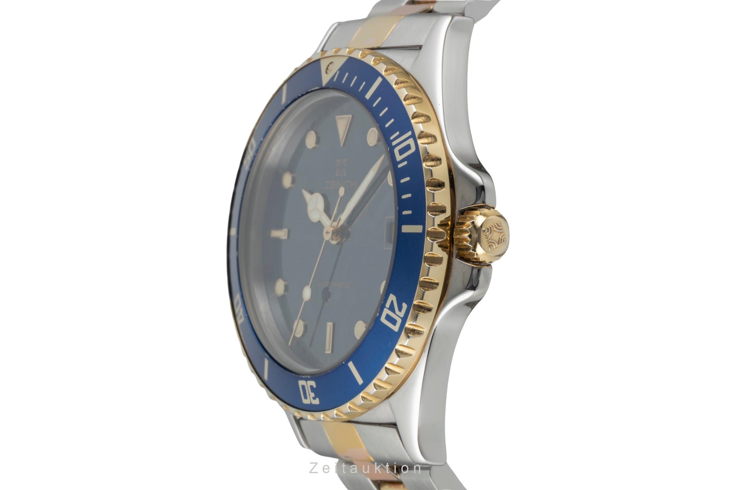 Zenith Rainbow acier / doré automatique montre pour hommes 59.0210.462  [2601279]