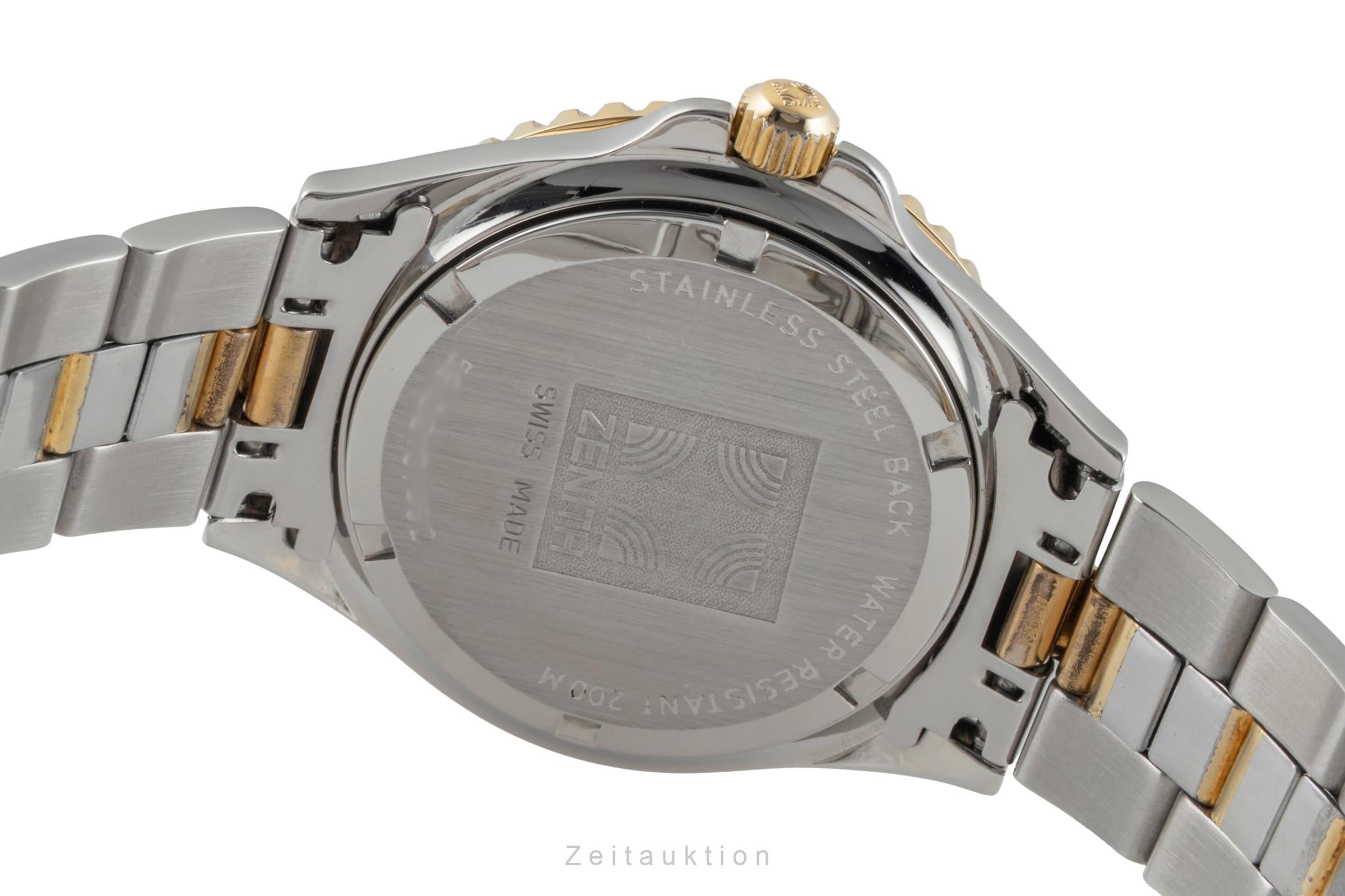 Zenith Rainbow acier / doré automatique montre pour hommes 59.0210.462  [2601279]