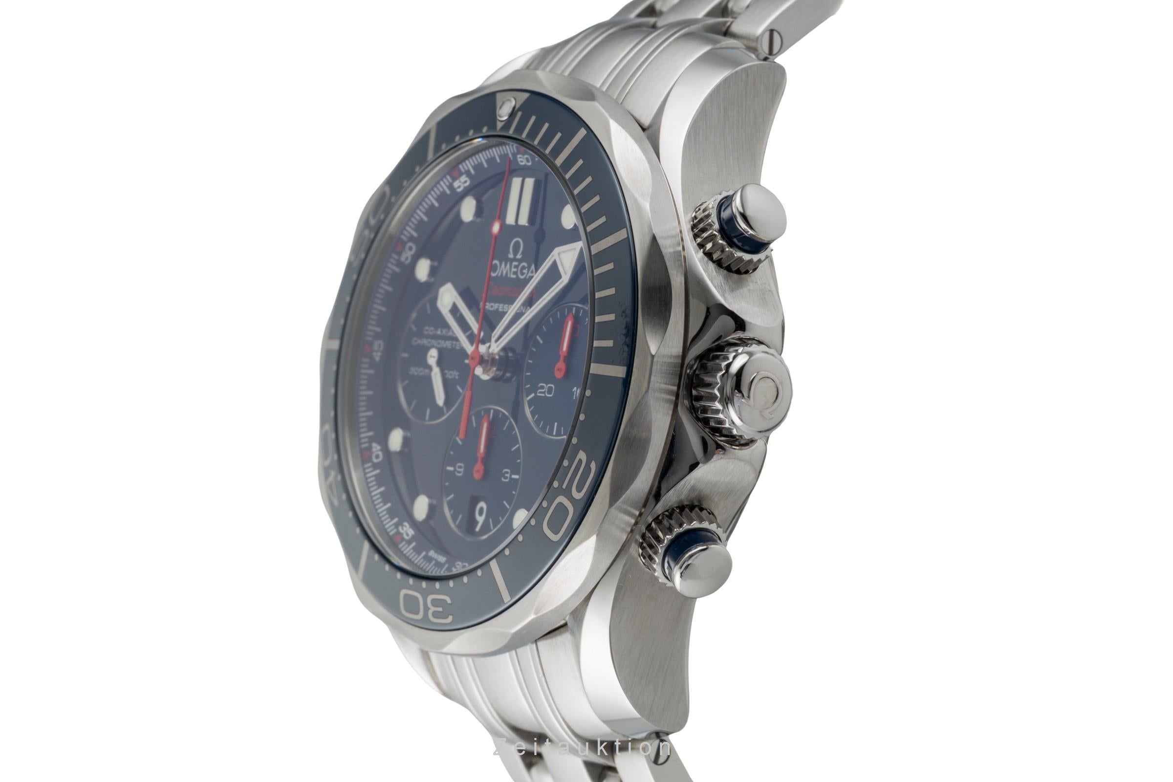 Omega Seamaster chronographe acier automatique montre pour hommes 212.30.44.50.03.001 LP: 9300EUR  [2601280]