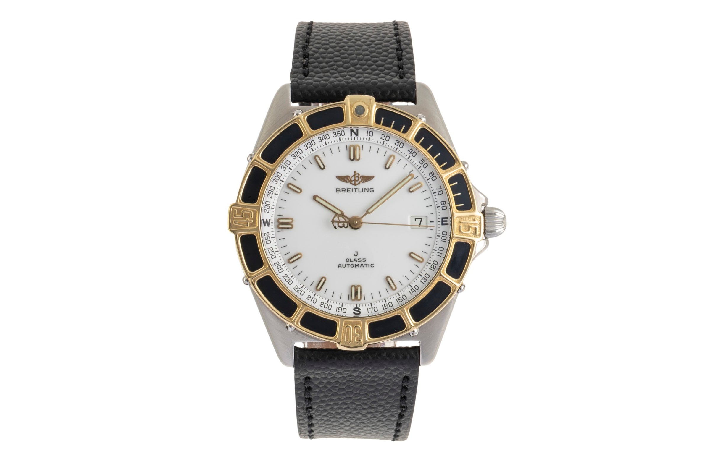 Breitling J-Class steel / gold automatic men's watch 80250  [2601281]