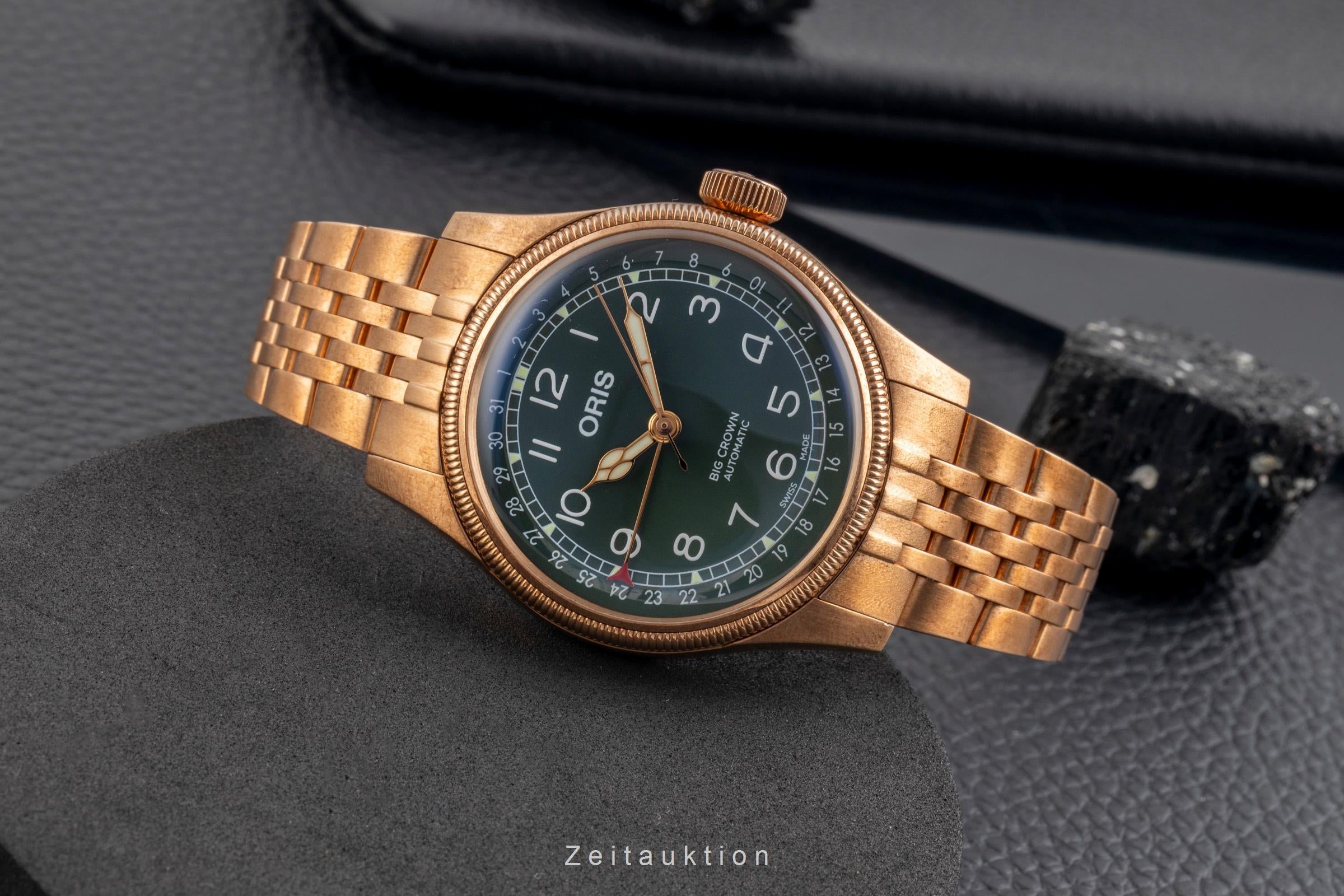 Oris Big Crown bronce automático reloj para caballeros 01 754 7741 3167-07 8 20 01 LP: 2800EUR  [2601282]
