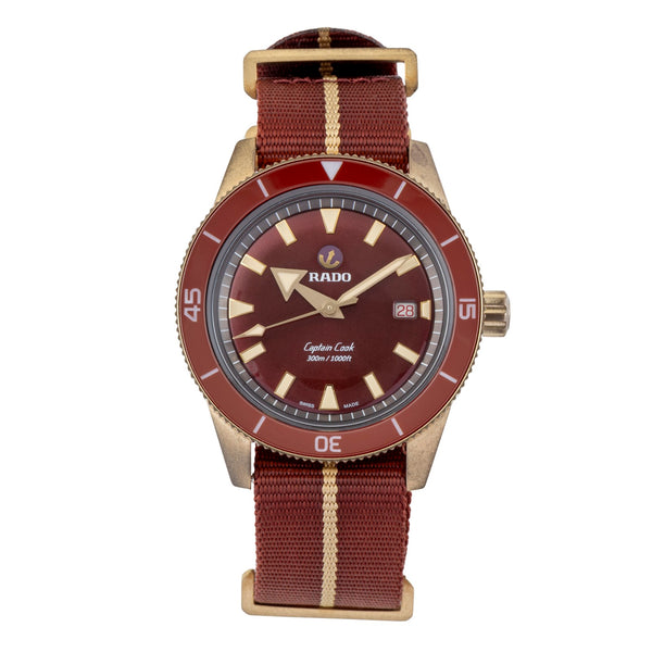 Rado Captain Cook Bronze Automatik Herrenuhr Ref. R32504407 Box & Papiere 2023 [2601283]