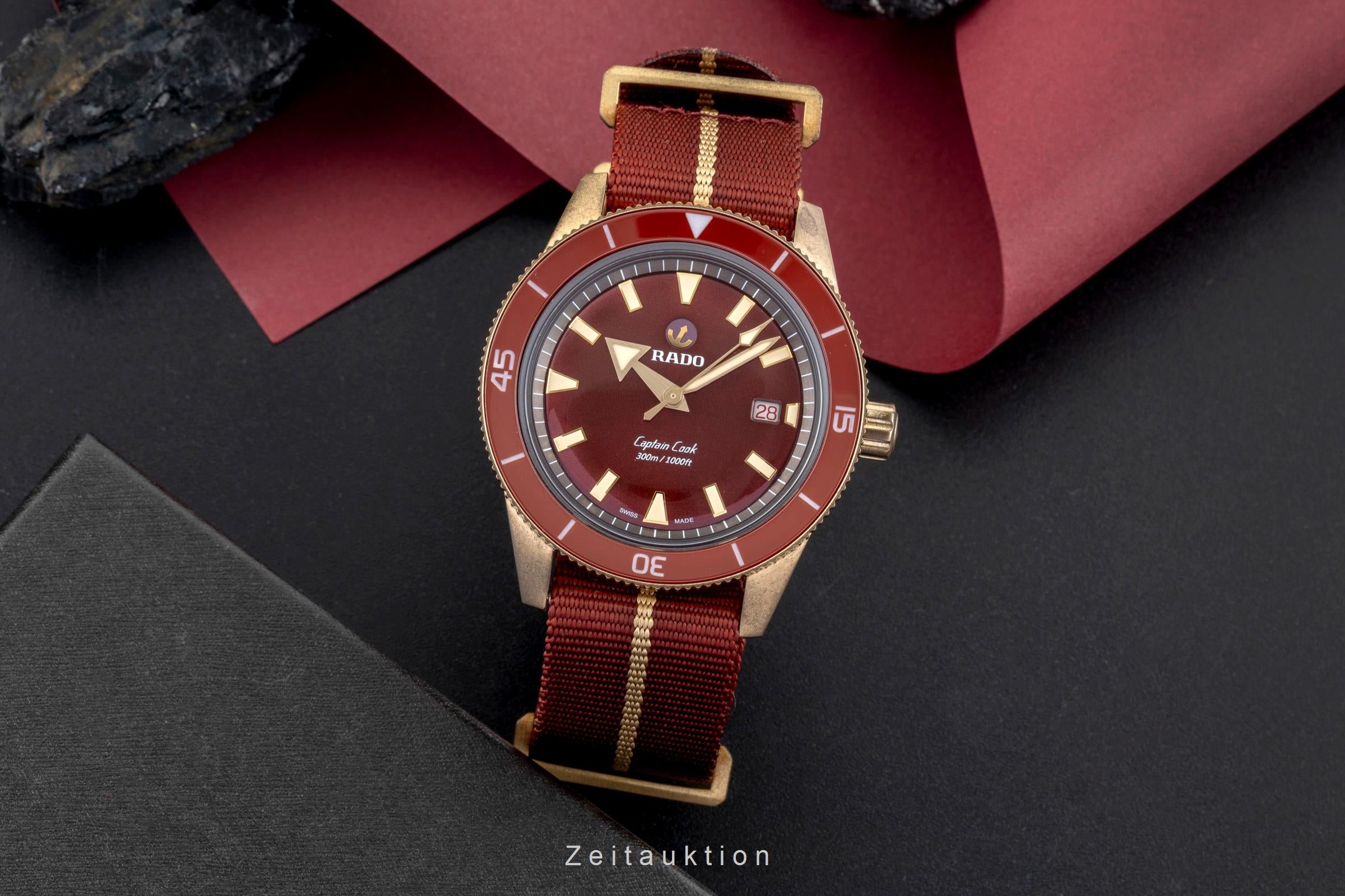 赤ベロ 4600C Classic Replica Rado Captain Cook bronze automatic Kal. 763 Ref. R32504407 | 2601283