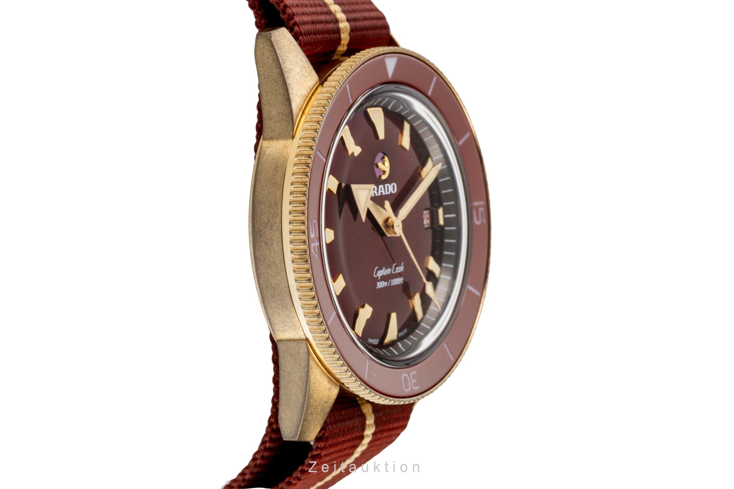 Rado Captain Cook Bronze Automatik Herrenuhr Ref. R32504407 Box & Papiere 2023 [2601283]