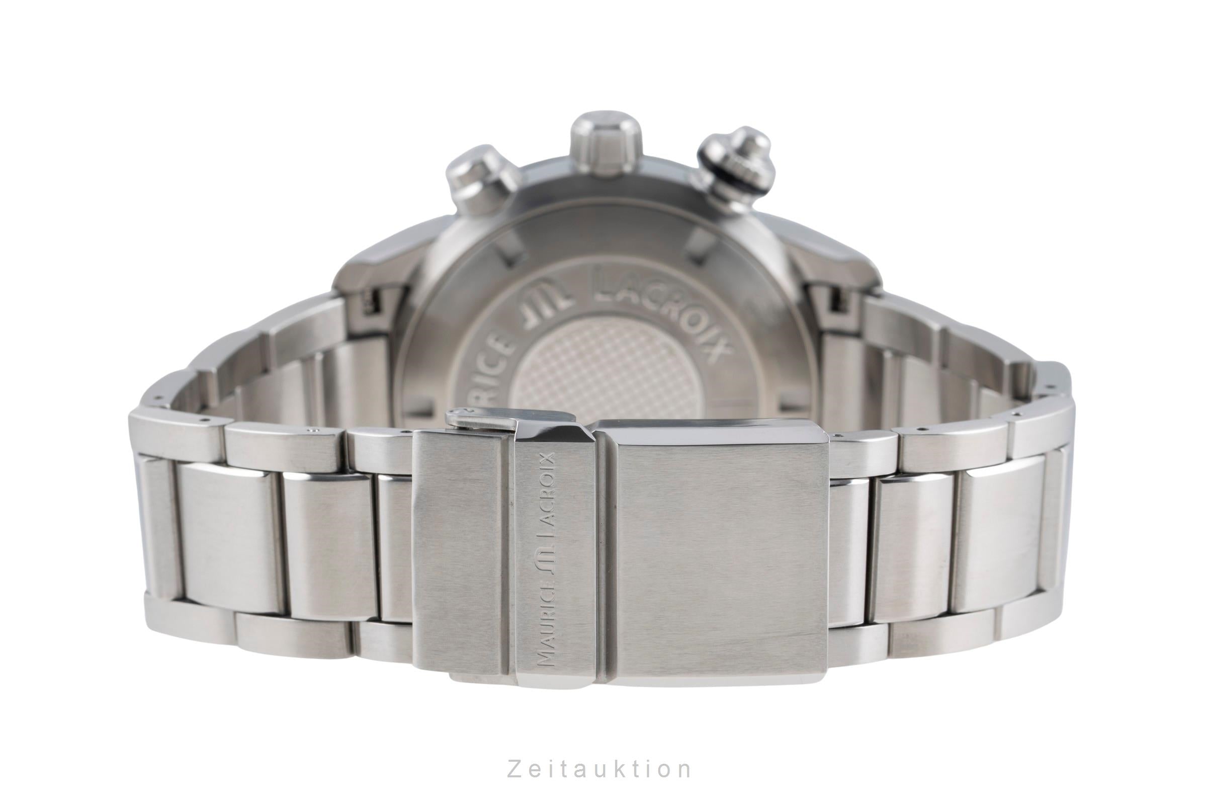 Maurice Lacroix Pontos chronograph steel automatic Kal. ML112 Ref