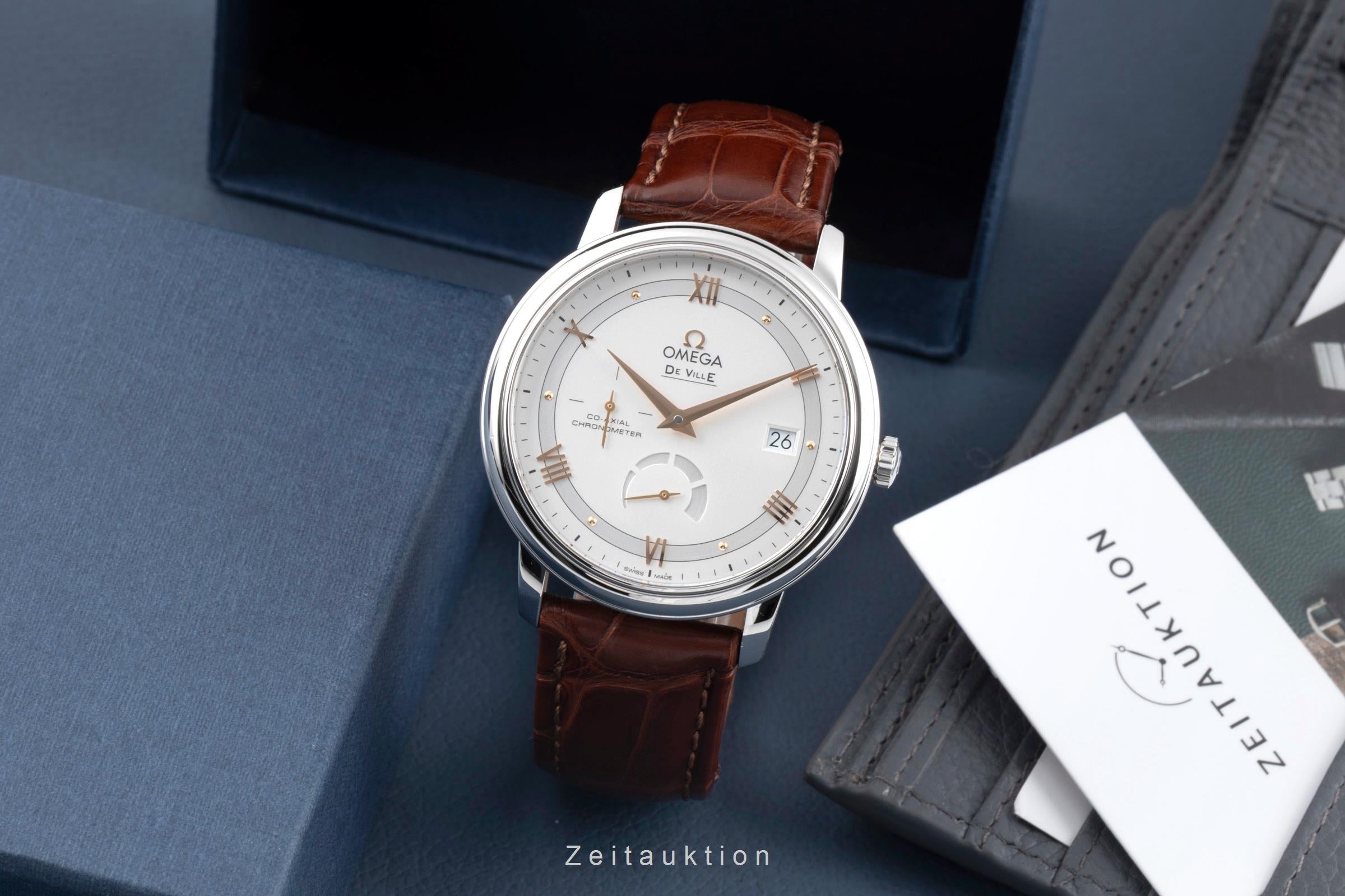 Omega De Ville steel automatic men's watch 424.13.40.21.02.002  [2601285]