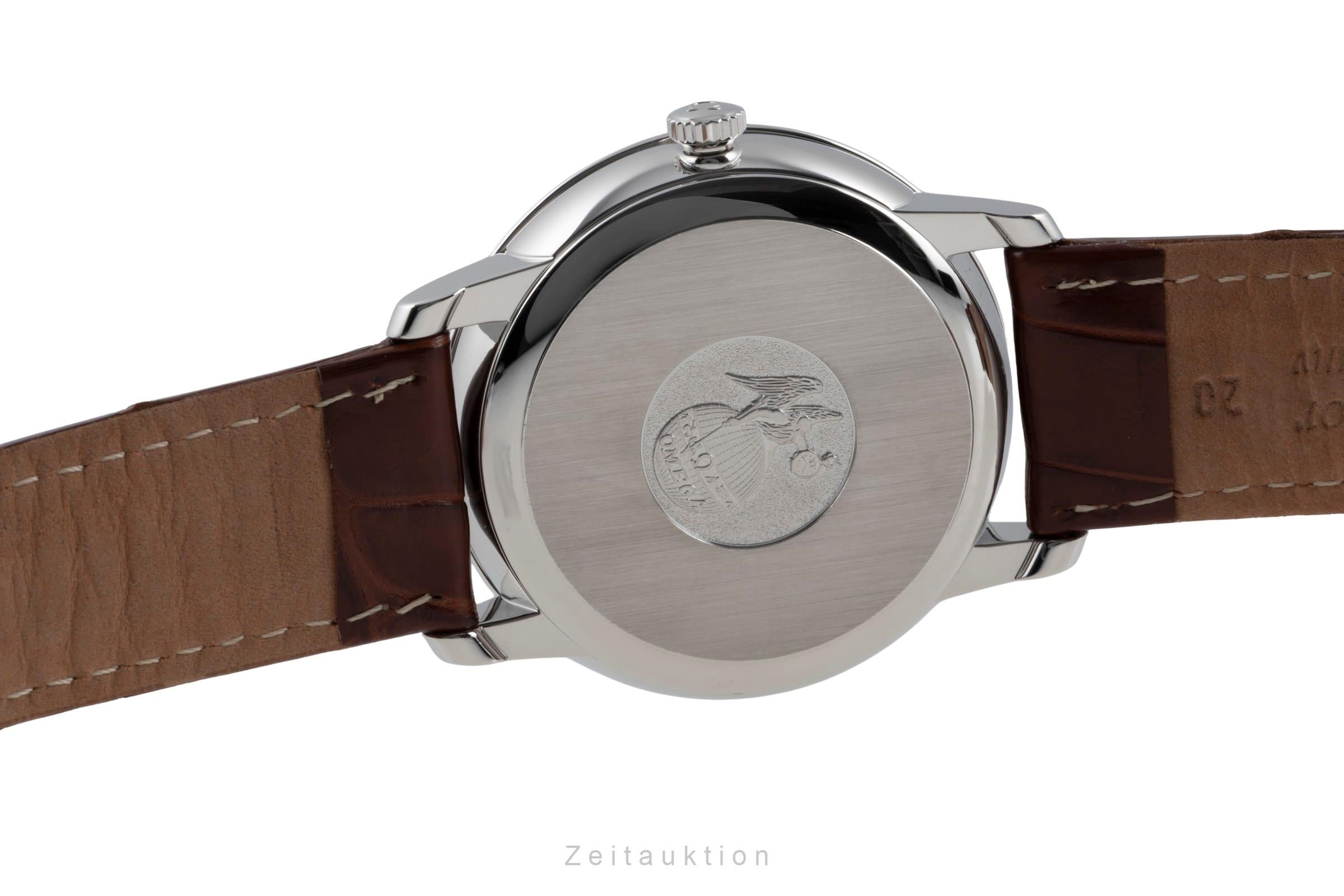 Omega De Ville steel automatic men's watch 424.13.40.21.02.002  [2601285]