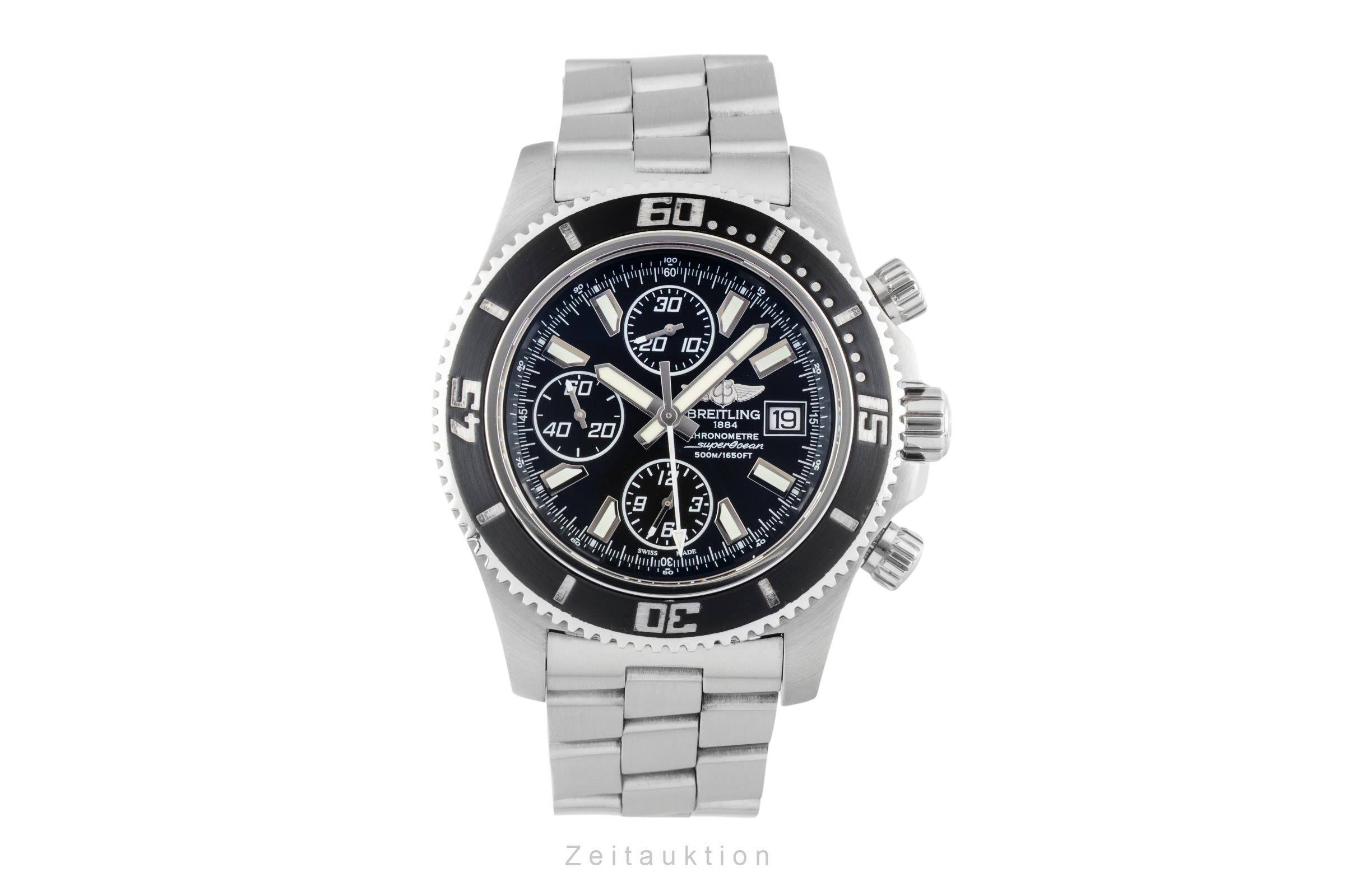 Breitling Superocean Chronograph chronograph steel automatic men's watch A13341  [2601287]