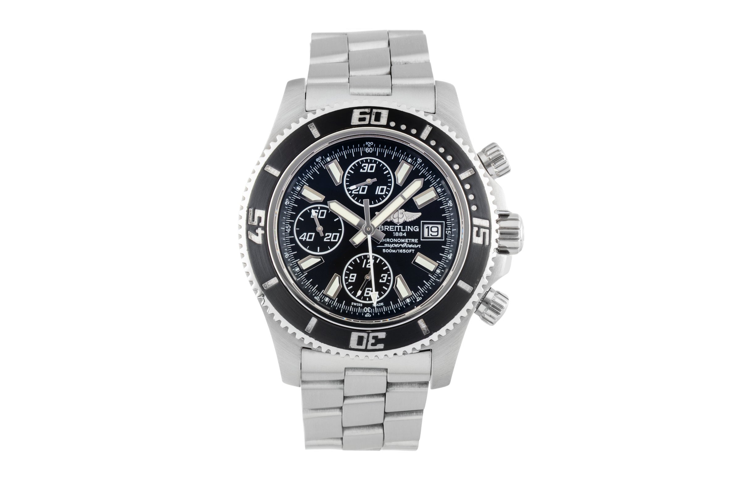 Breitling Superocean Chronograph chronograph steel automatic men's watch A13341  [2601287]
