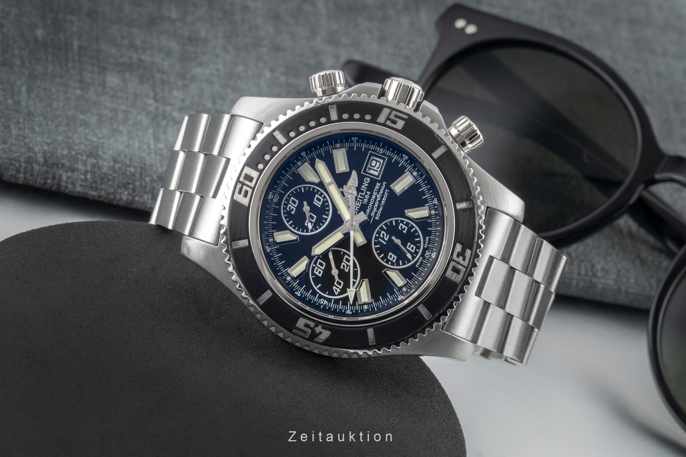 Breitling Superocean Chronograph chronograph steel automatic men's watch A13341  [2601287]