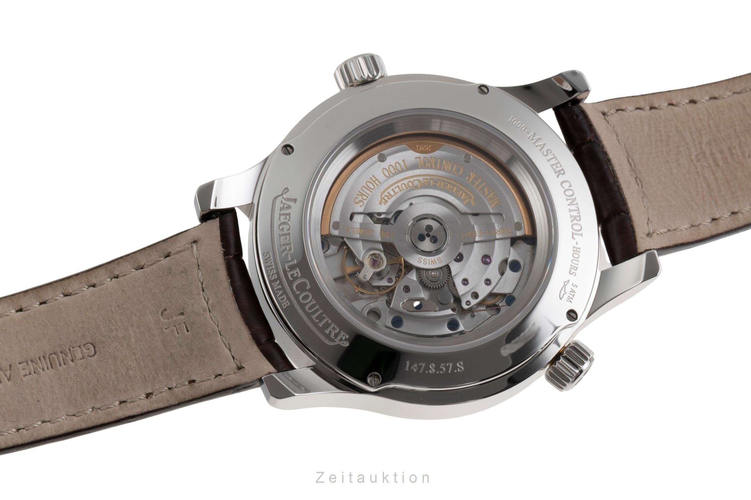 Jaeger LeCoultre Master Geographic Stahl Automatik Ref. Q1508420 147.8.57.S  [2601288]