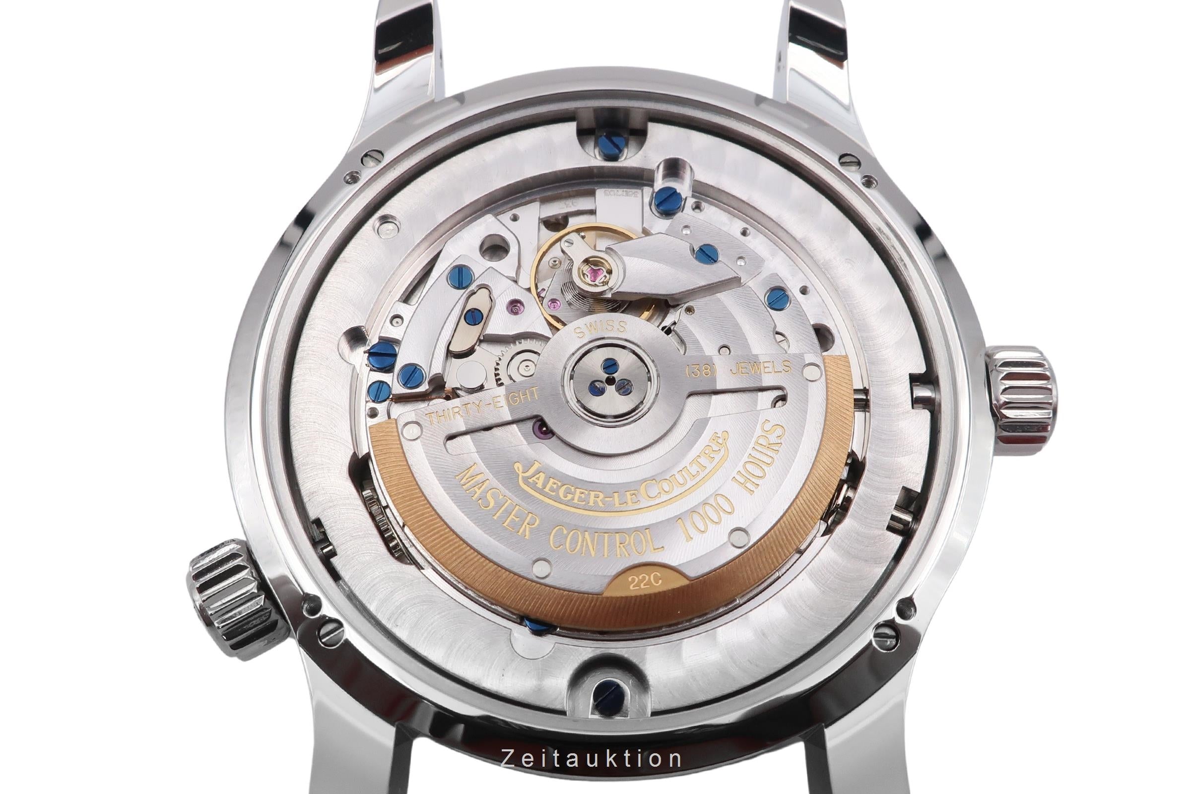 Jaeger LeCoultre Master Geographic Stahl Automatik Ref. Q1508420 147.8.57.S  [2601288]