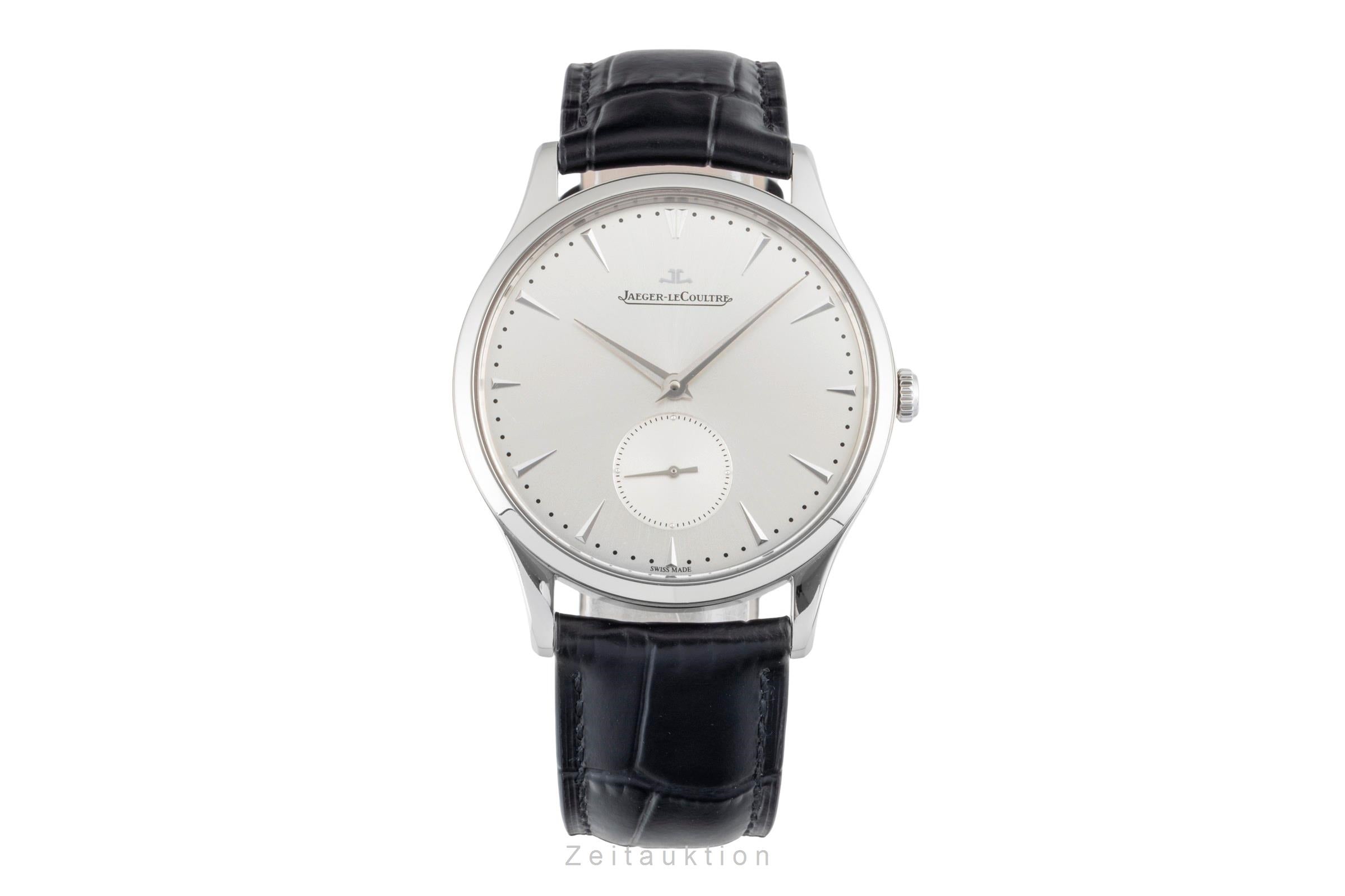 Jaeger LeCoultre Master Ultra Thin steel automatic men's watch Q1358420  , 174.8.90.S	  [2601289]