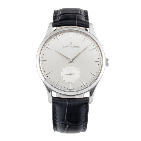 Jaeger LeCoultre Master Ultra Thin steel automatic men's watch Q1358420  , 174.8.90.S	  [2601289]