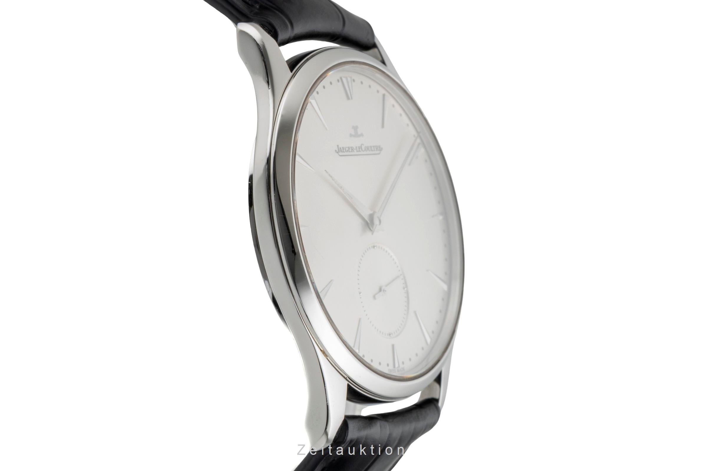 Jaeger LeCoultre Master Ultra Thin steel automatic men's watch Q1358420  , 174.8.90.S	  [2601289]