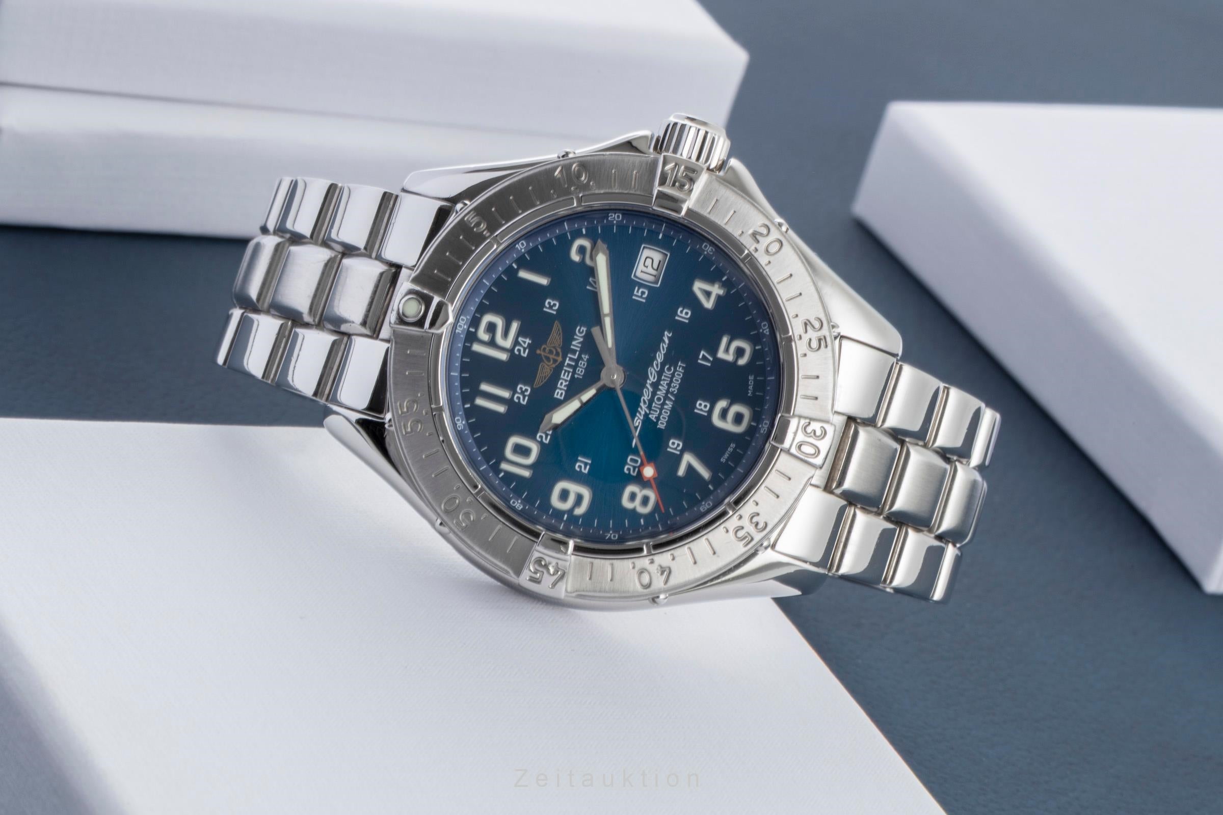 Breitling Superocean acciaio automatismo orologio da uomo A17340  [2601294]