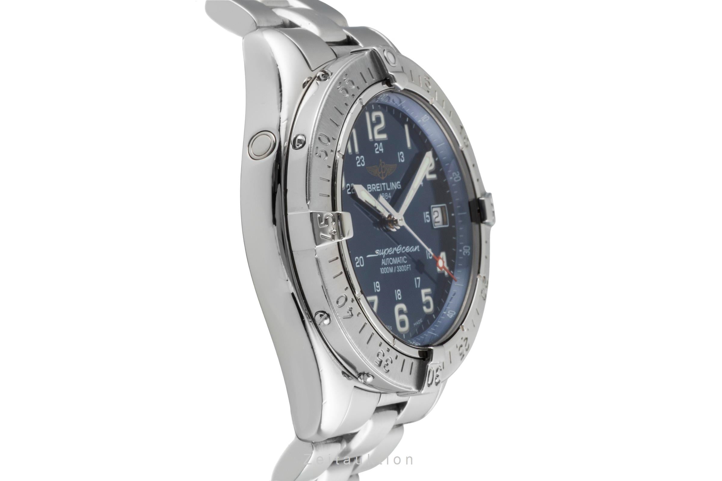 Breitling Superocean acciaio automatismo orologio da uomo A17340  [2601294]