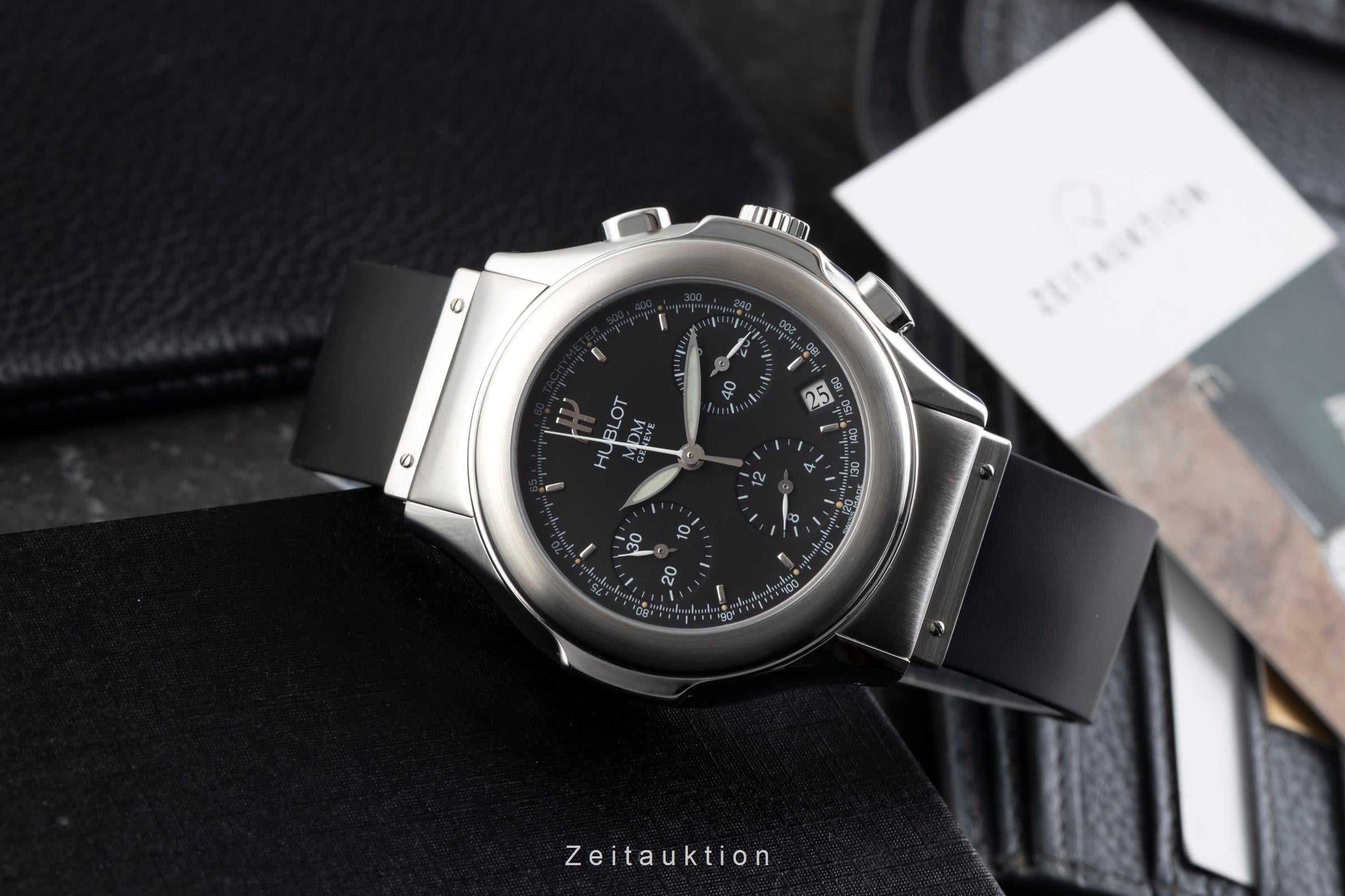 Hublot MDM chronographe acier automatique montre pour hommes 1810.1  [2601295]