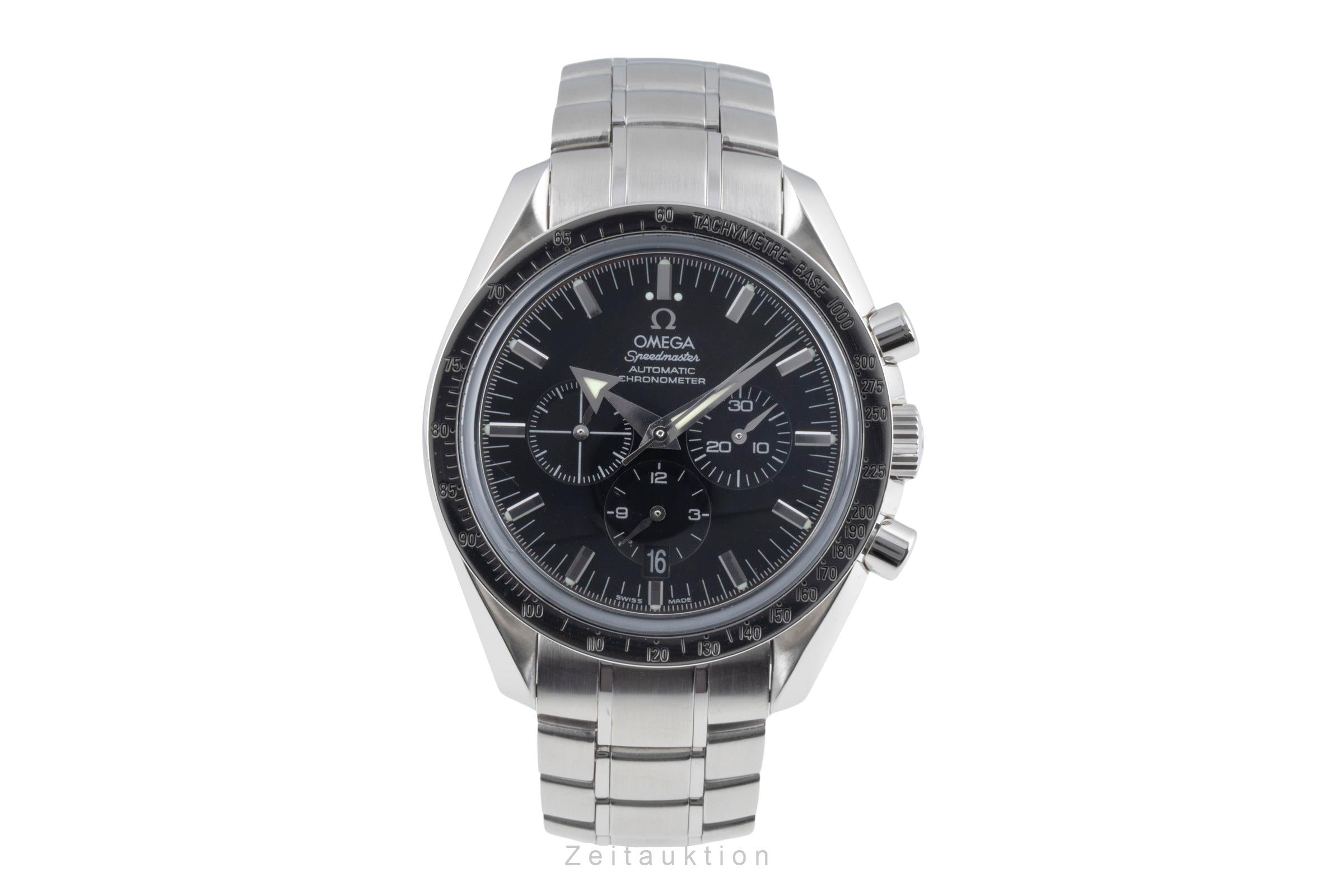 Omega Speedmaster Broad Arrow Chronograph Automatik Herrenuhr 3551.50.00 Box  [2601298]