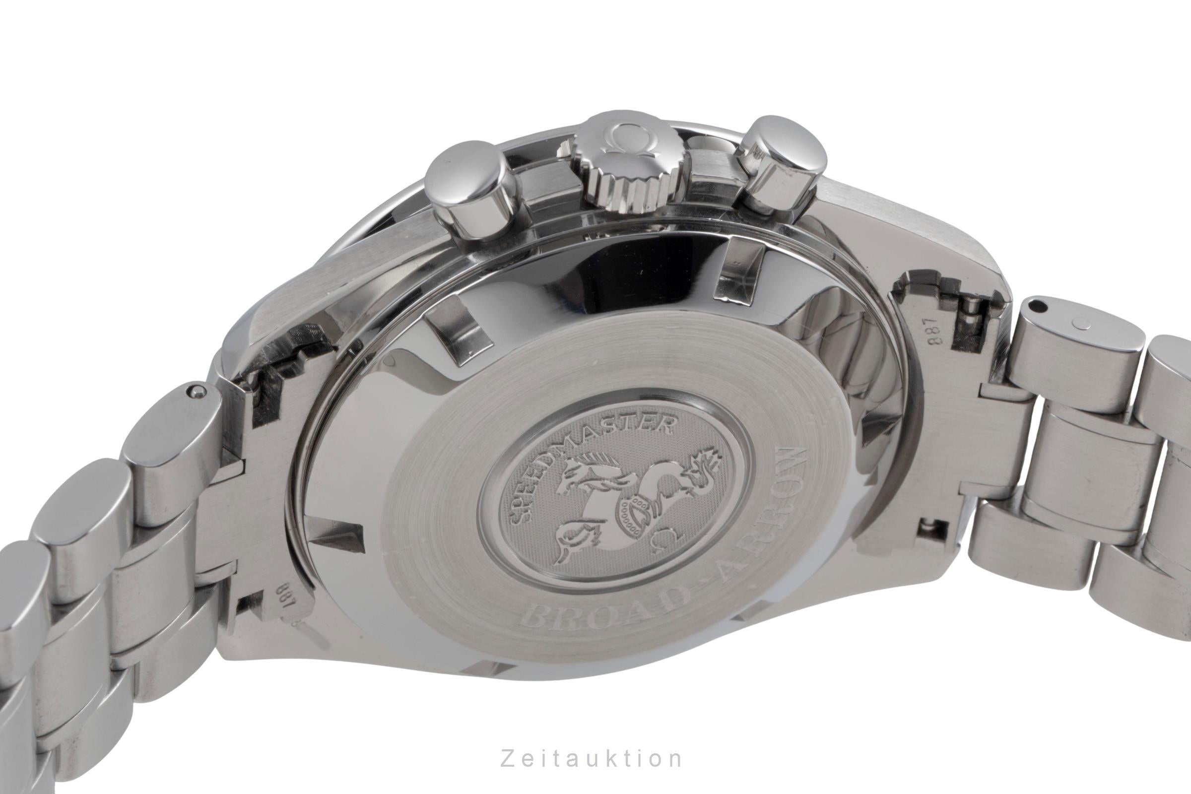 Omega Speedmaster Broad Arrow Chronograph Automatik Herrenuhr 3551.50.00 Box  [2601298]