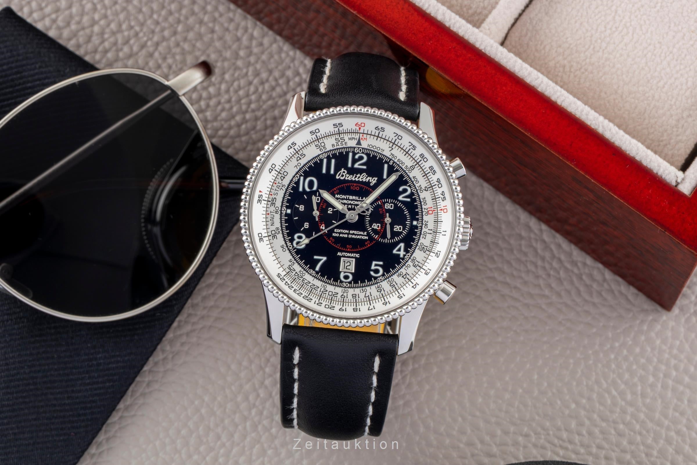 Breitling Montbrillant cronógrafo acero automático reloj para caballeros A3533012/B684  [2601299]