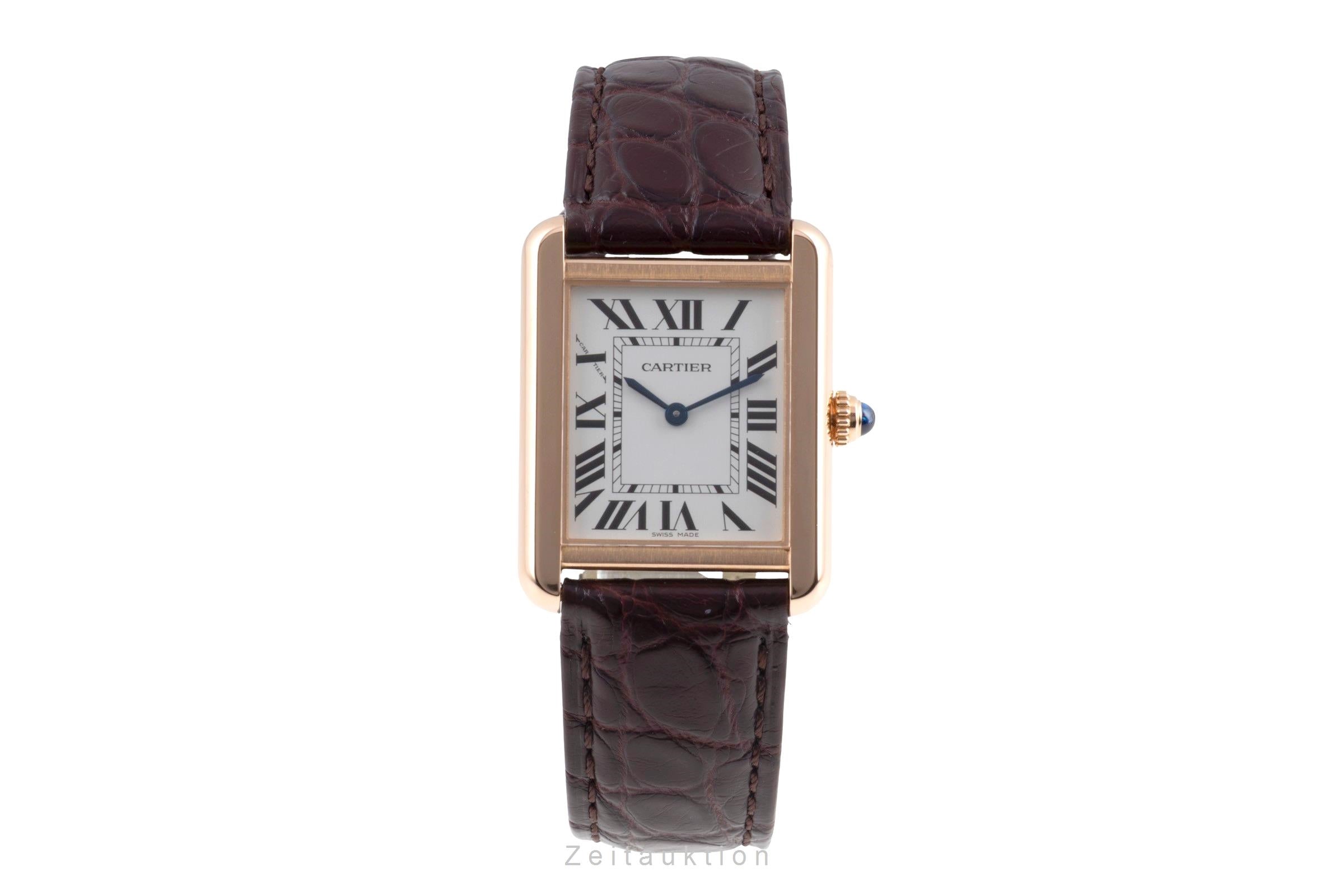 Cartier Tank steel / gold quartz women's watch W5200024  [2601300]
