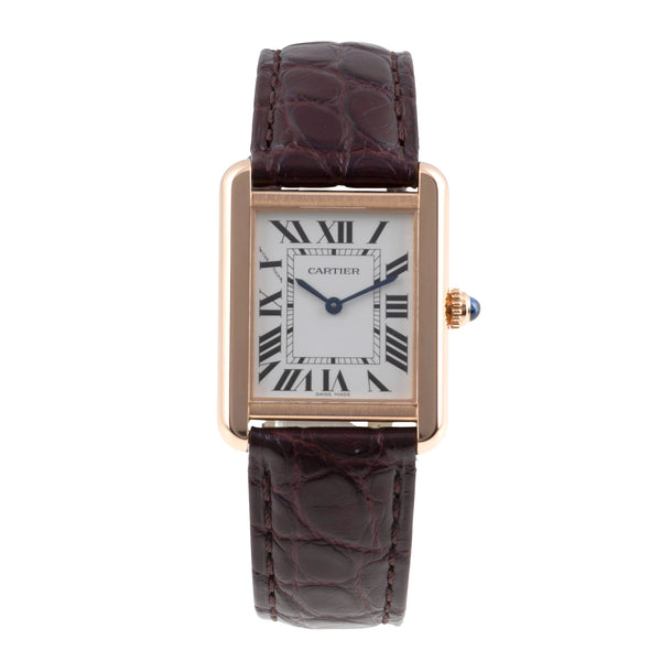 Cartier Tank steel / gold quartz women's watch W5200024  [2601300]