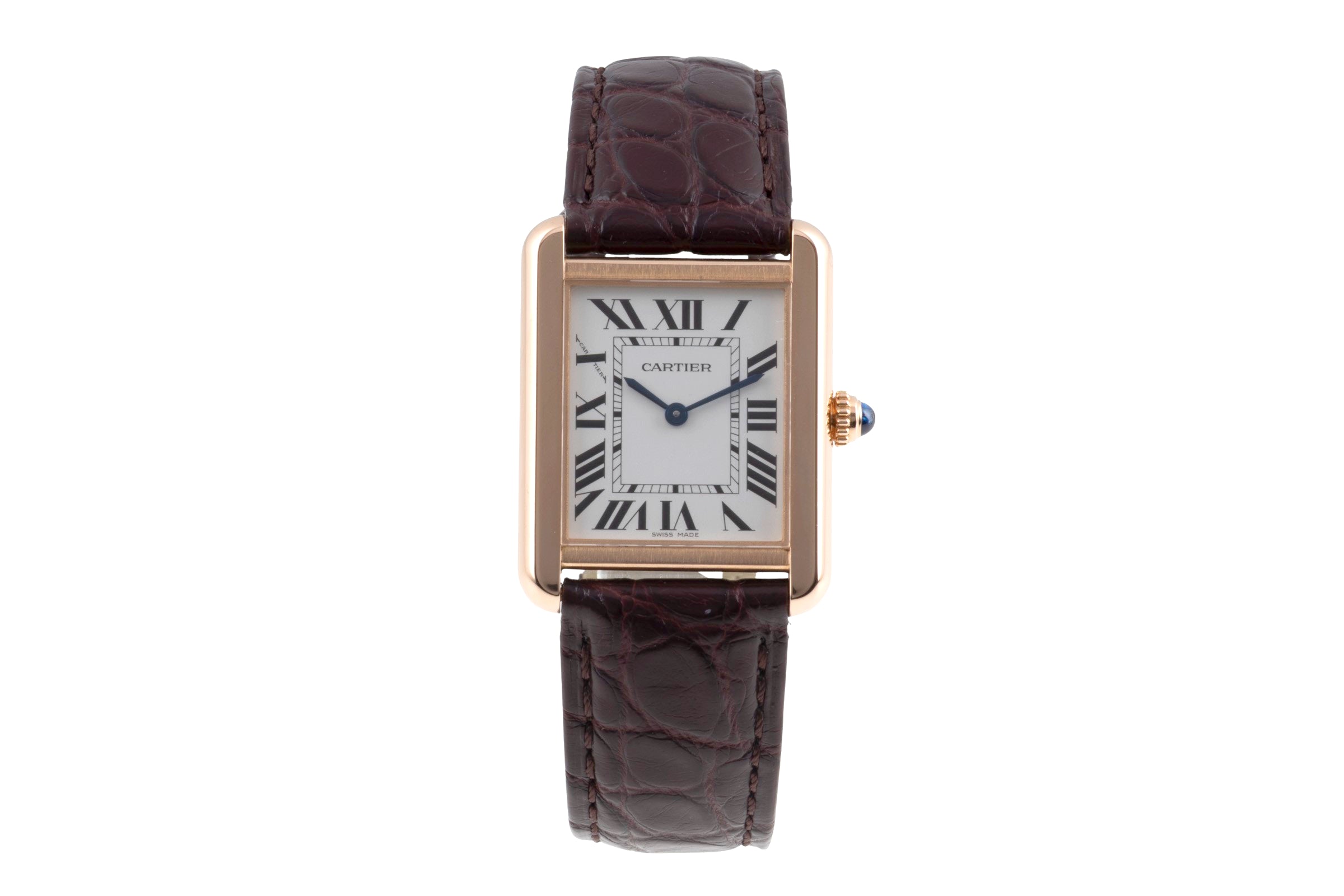 Cartier Tank steel / gold quartz women's watch W5200024  [2601300]