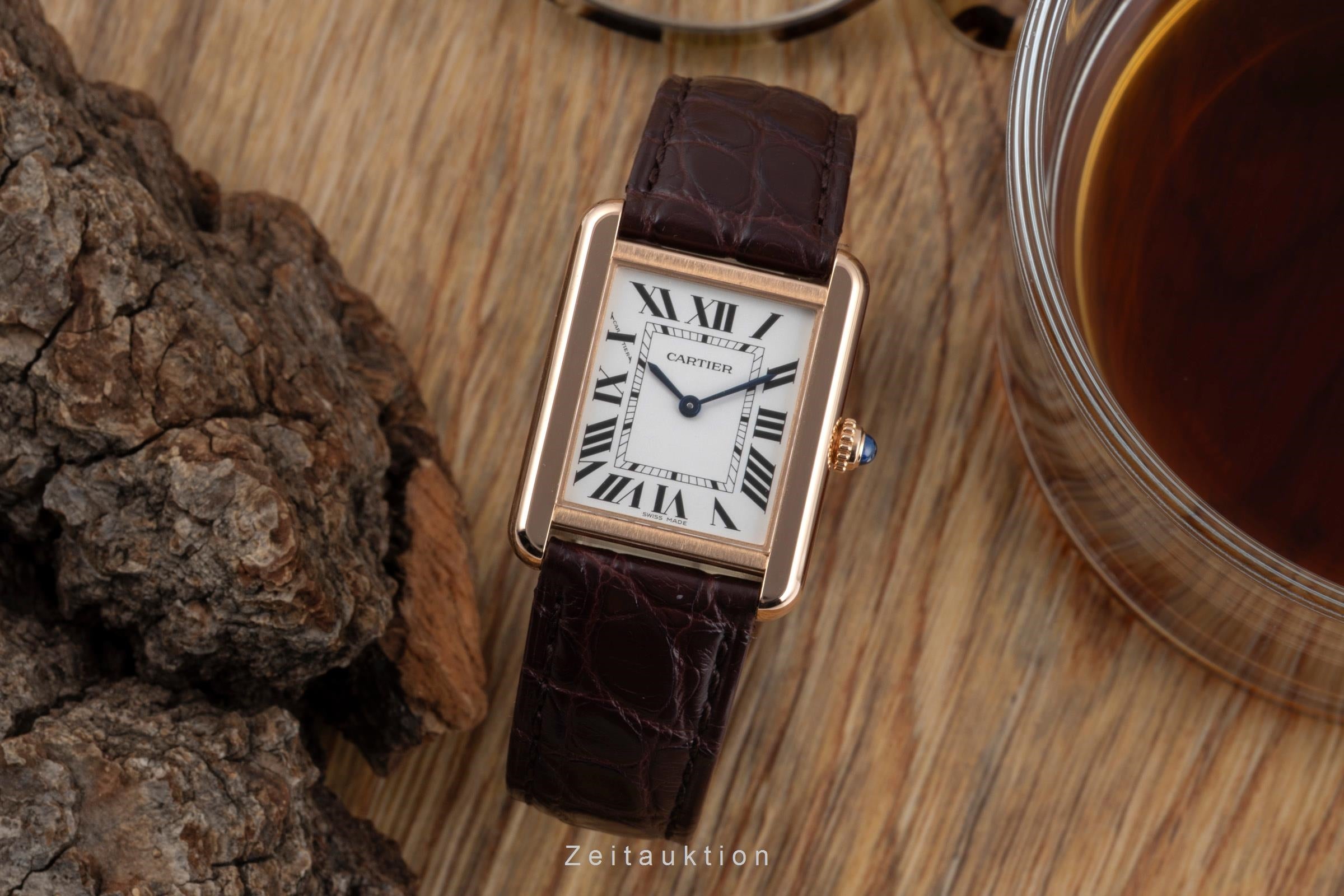 Cartier Tank steel / gold quartz women's watch W5200024  [2601300]