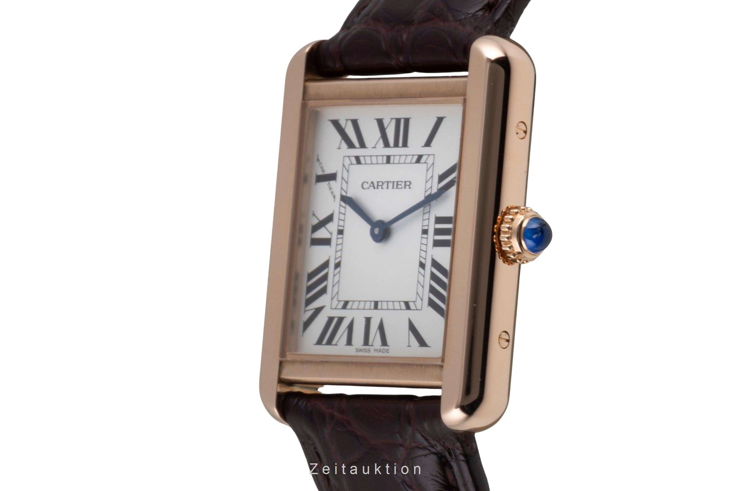 Cartier Tank steel / gold quartz women's watch W5200024  [2601300]