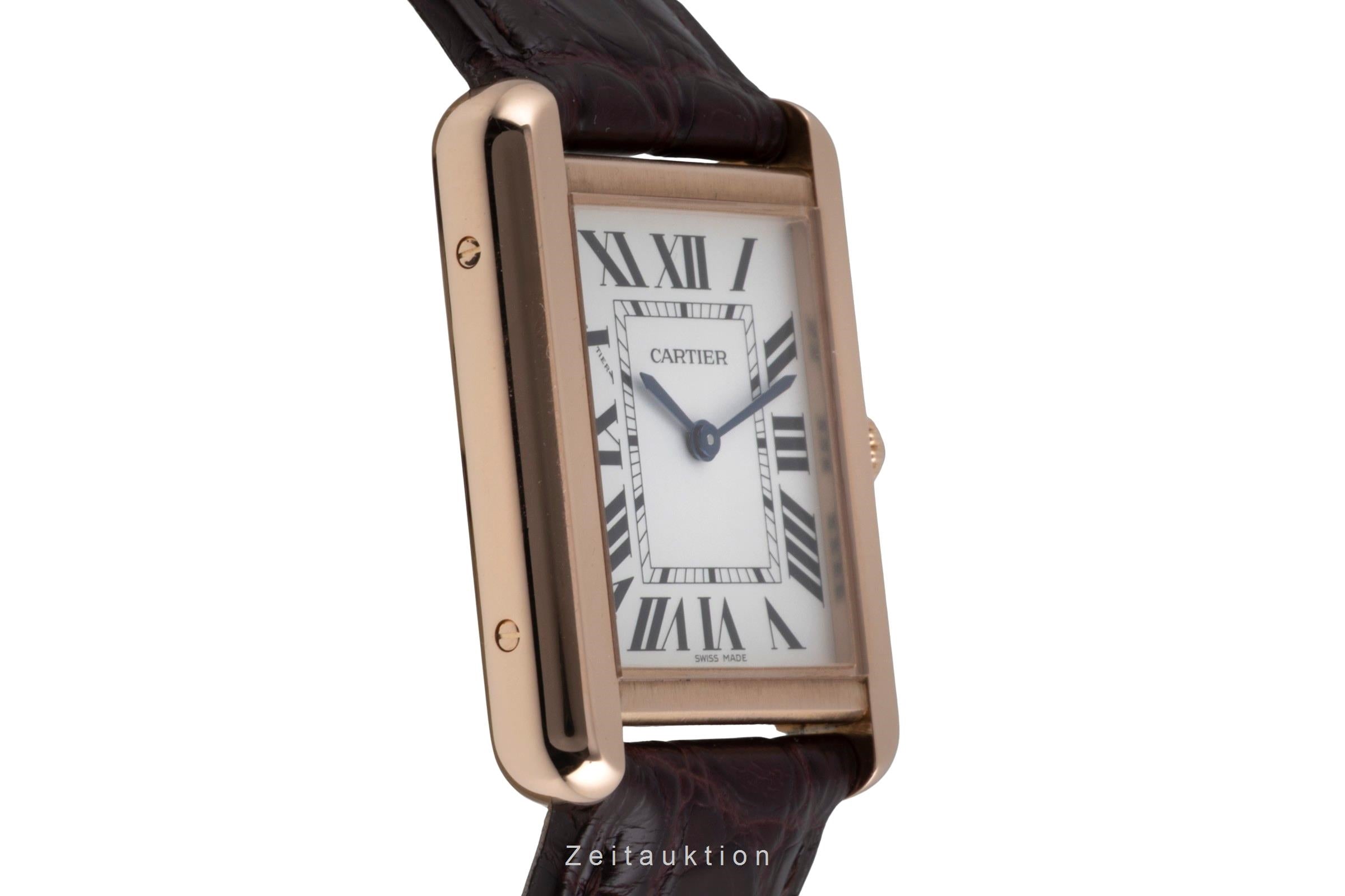 Cartier Tank steel / gold quartz women's watch W5200024  [2601300]