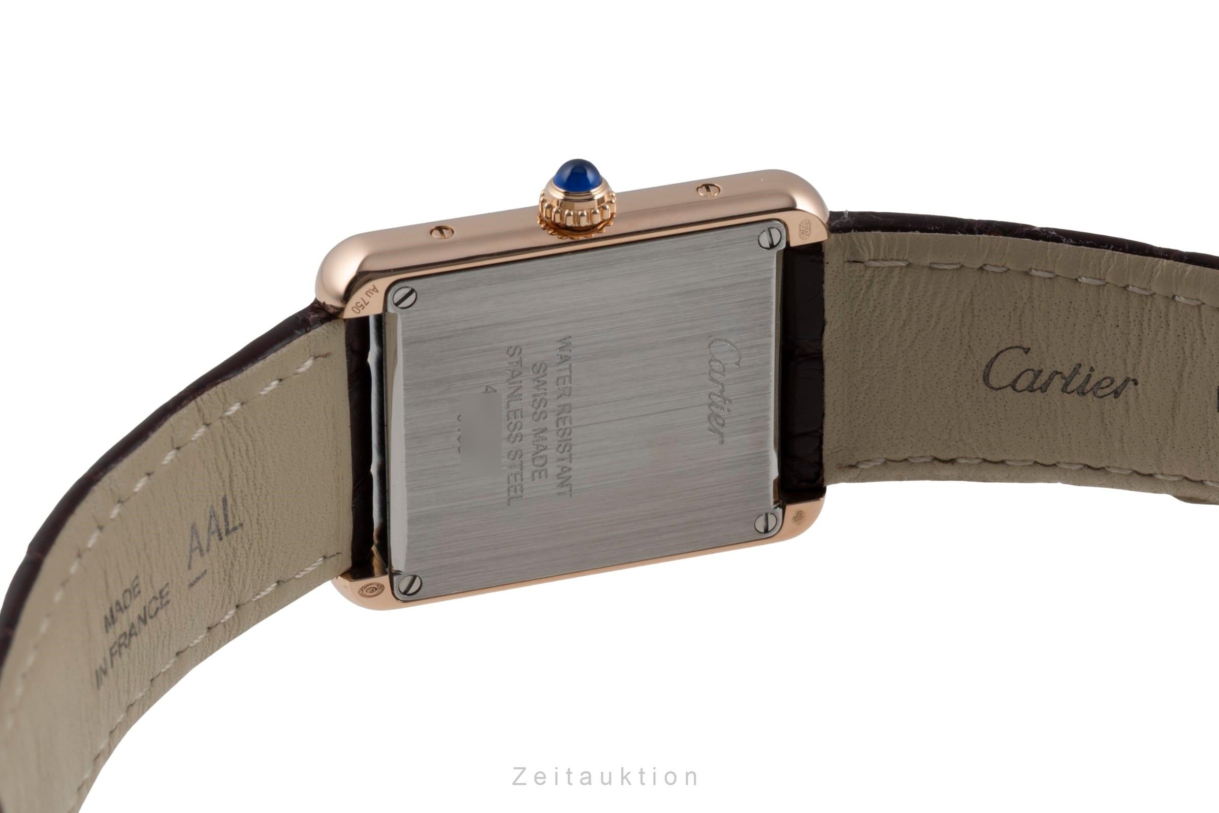 Cartier Tank steel / gold quartz women's watch W5200024  [2601300]