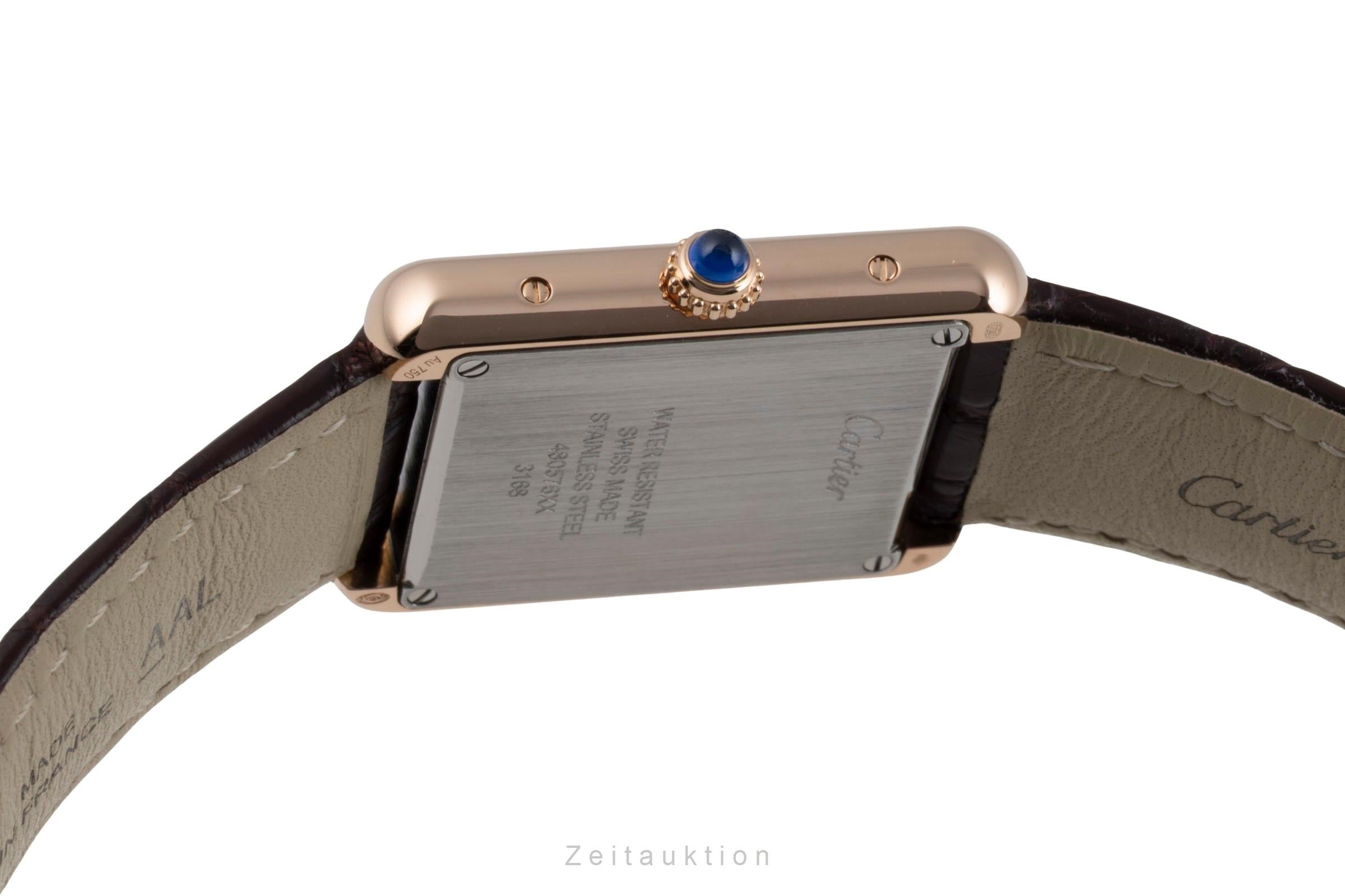 Cartier Tank steel / gold quartz women's watch W5200024  [2601300]