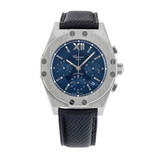 Chopard St. Moritz chronograph steel automatic men's watch 268352-3001  [2601303]