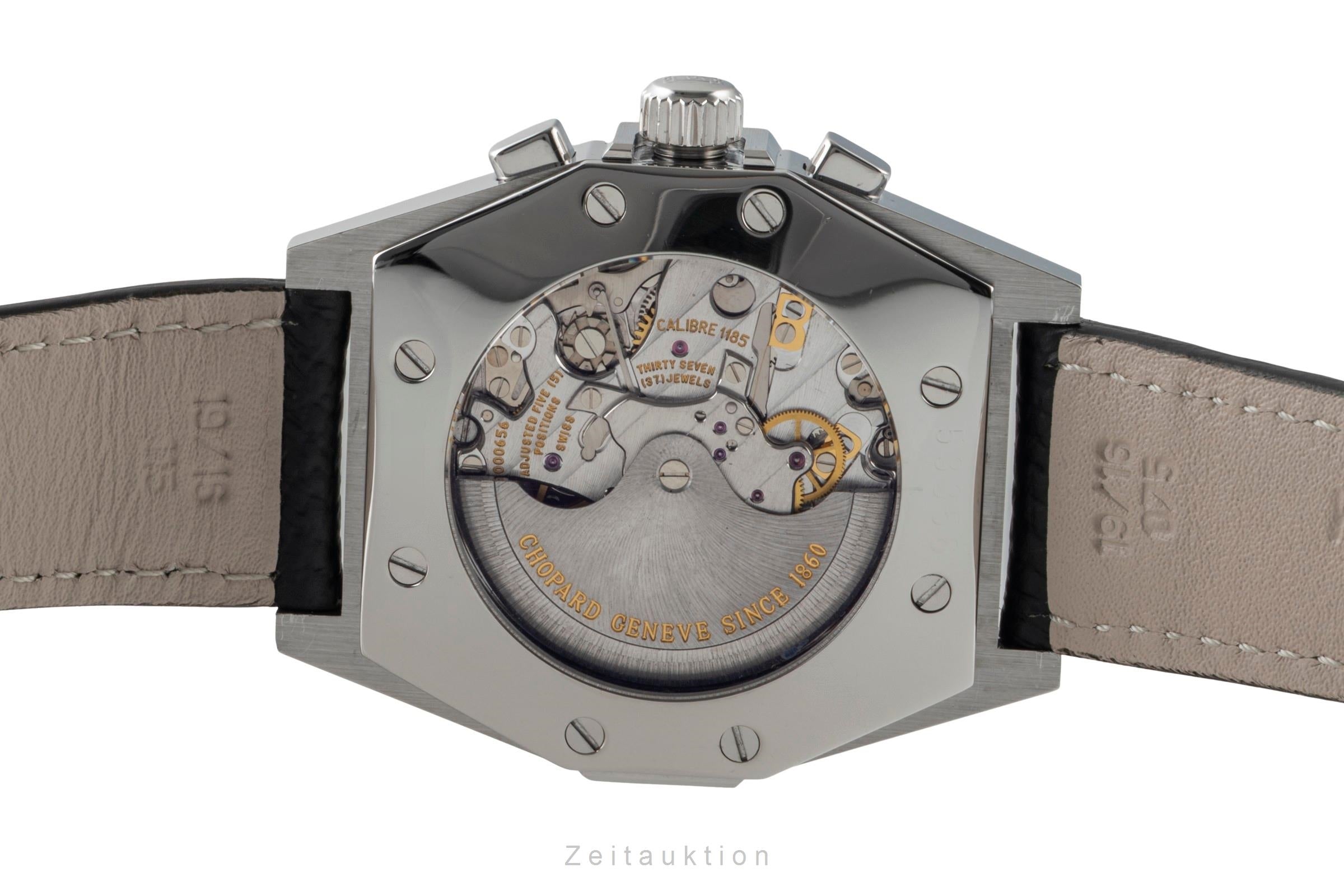 Chopard St. Moritz chronograph steel automatic Kal. 1185 Ref