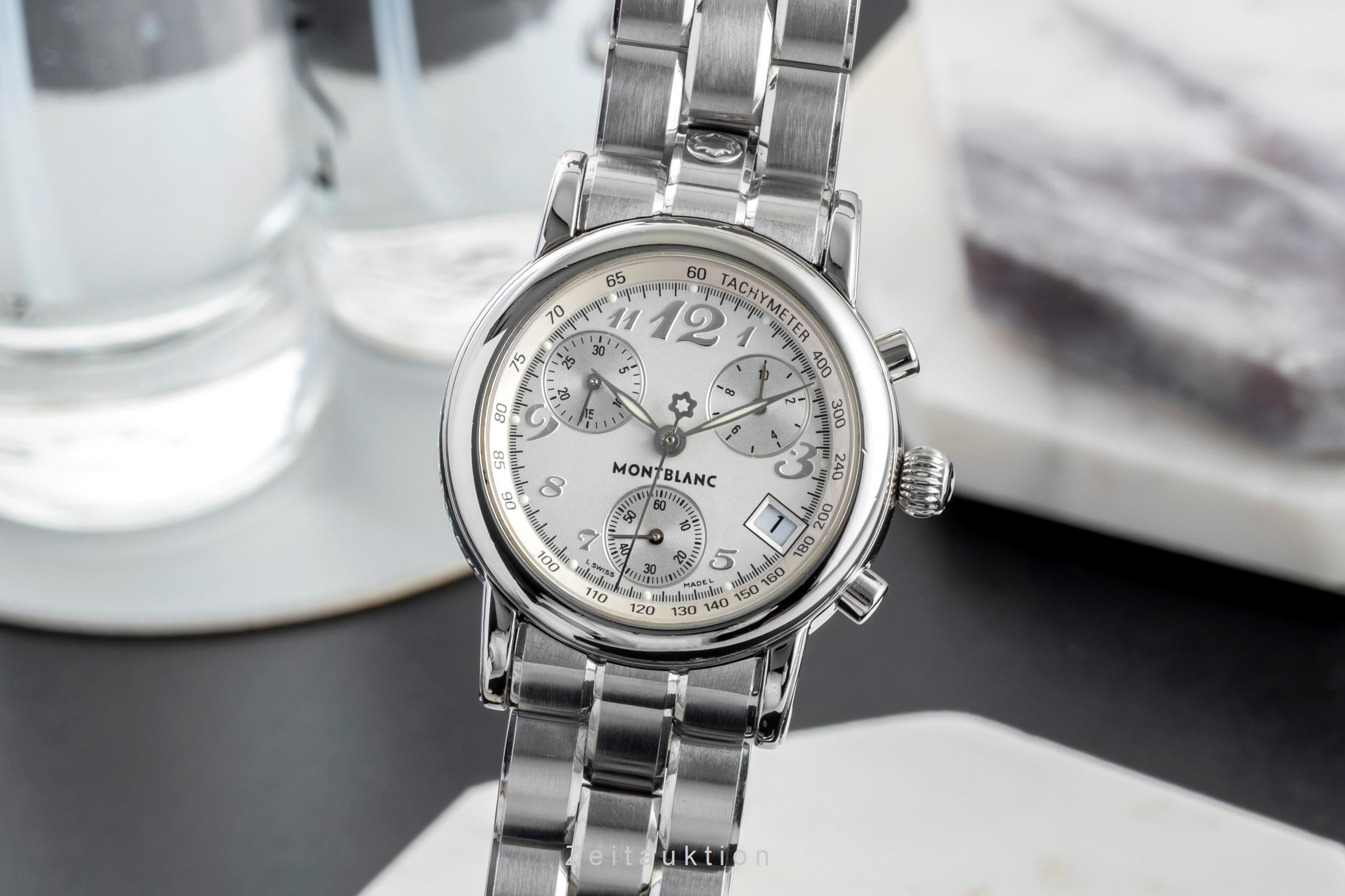 Montblanc Meisterstück cronografo acciaio quarzo unisex 7039  [2601309]