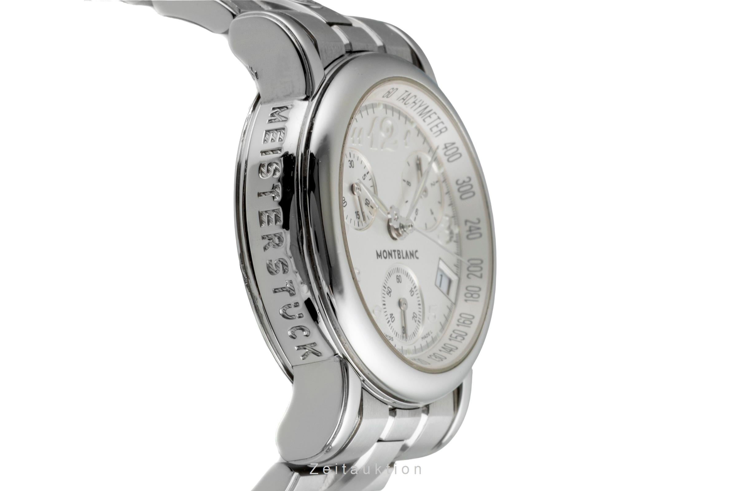 Montblanc Meisterstück chronograph steel quartz unisex 7039  [2601309]